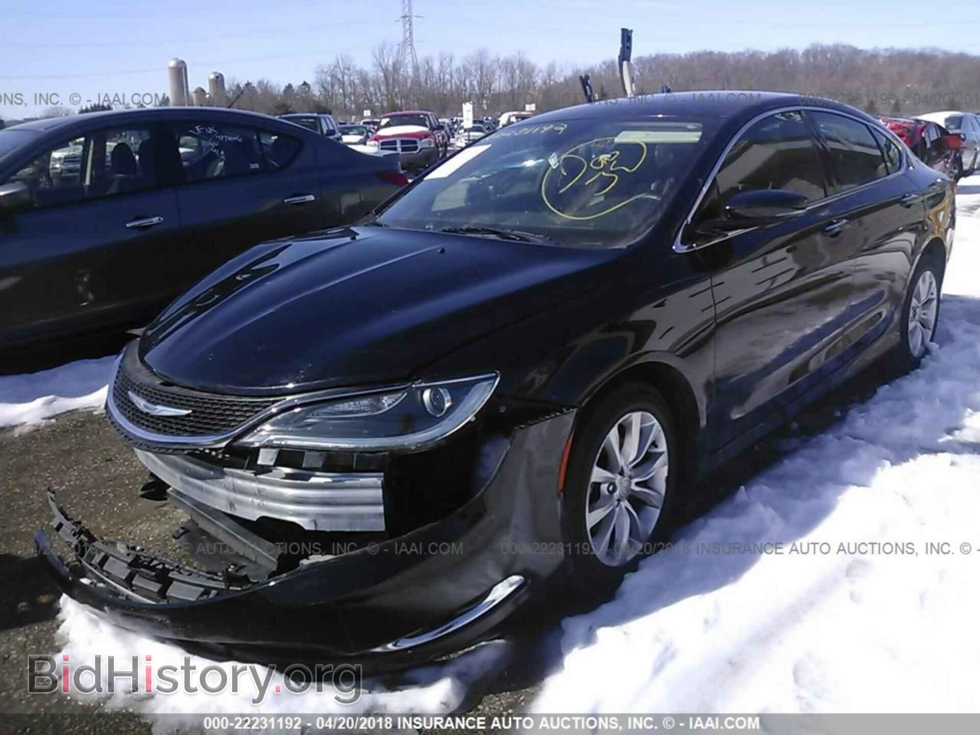 2015 Chrysler 200 - VIN: 1C3CCCCB4FN548652 - Photo 2