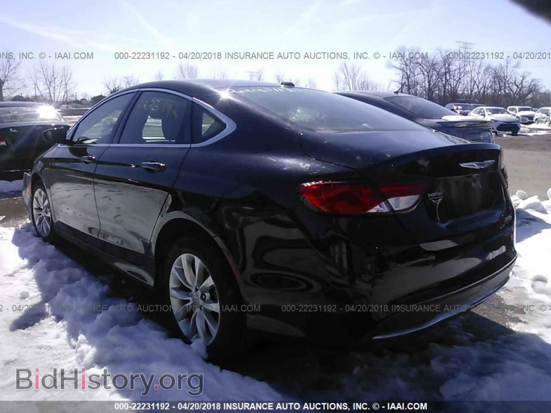2015 Chrysler 200 - VIN: 1C3CCCCB4FN548652 - Photo 3