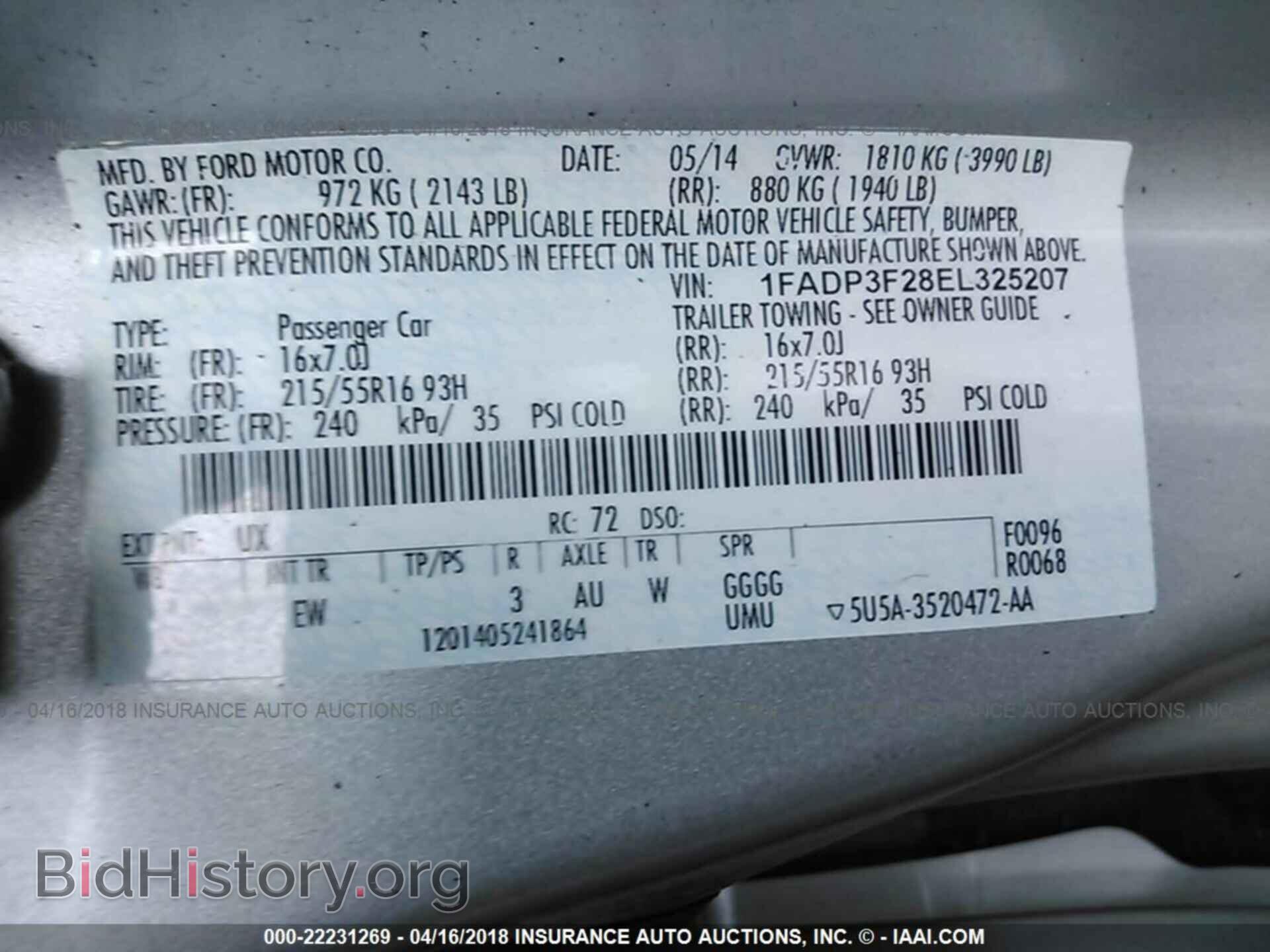 2014 Ford Focus - VIN: 1FADP3F28EL325207 - Photo 9