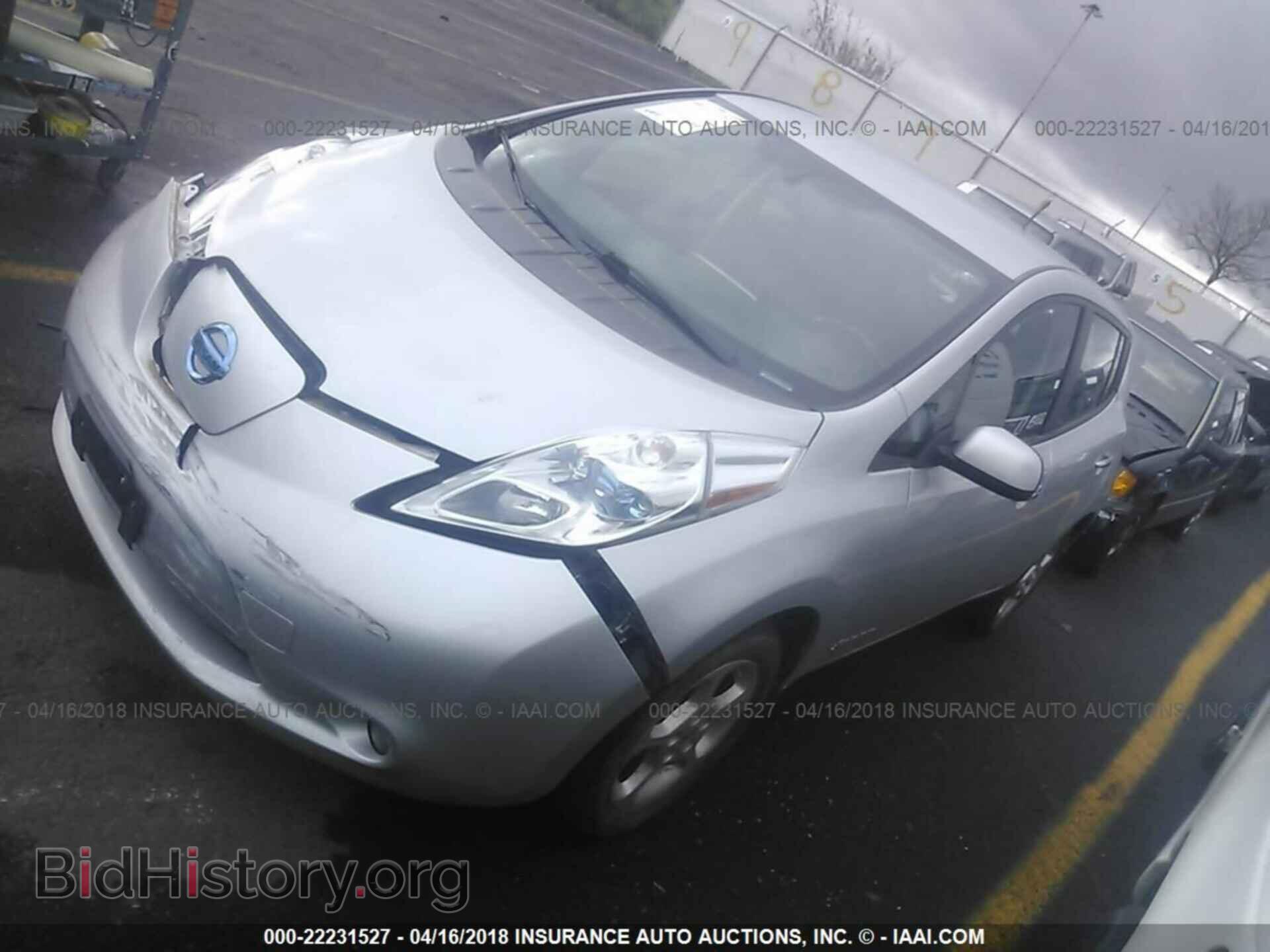 2013 Nissan Leaf - VIN: 1N4AZ0CP4DC402553 - Фото 2