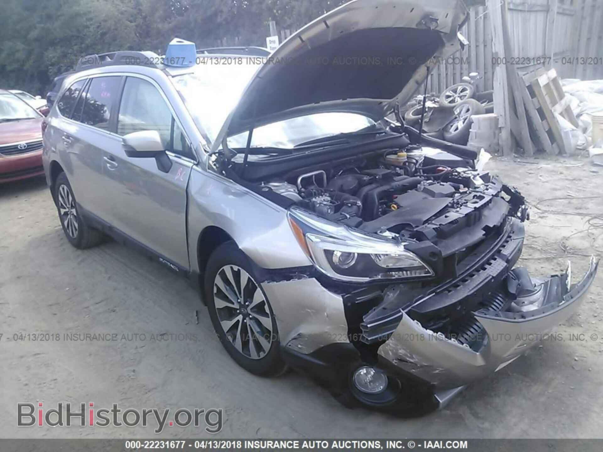Фотография 4S4BSANC9H3345478 - Subaru Outback 2017