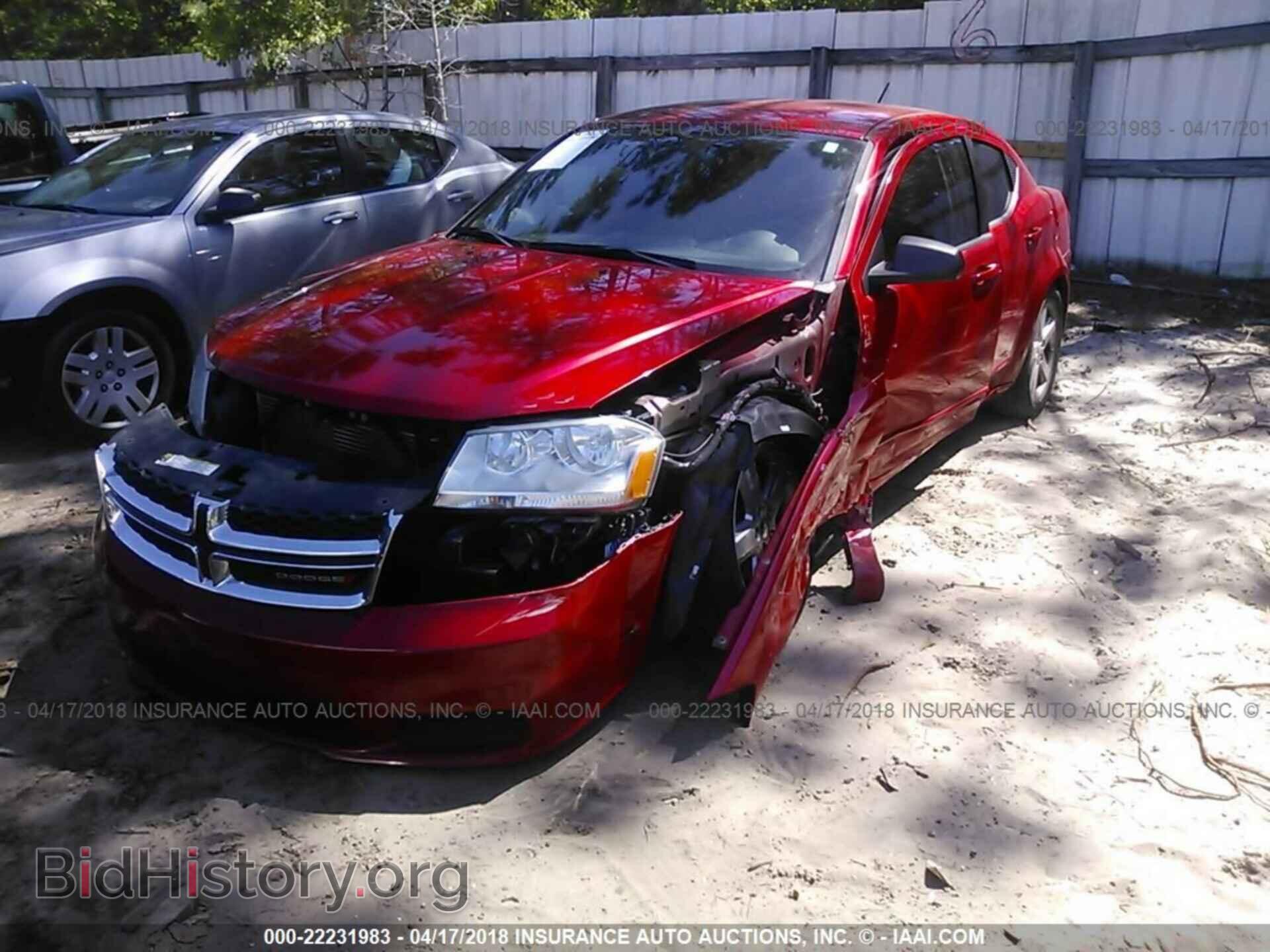 2013 Dodge Avenger - VIN: 1C3CDZAB7DN741359 - Фото 2
