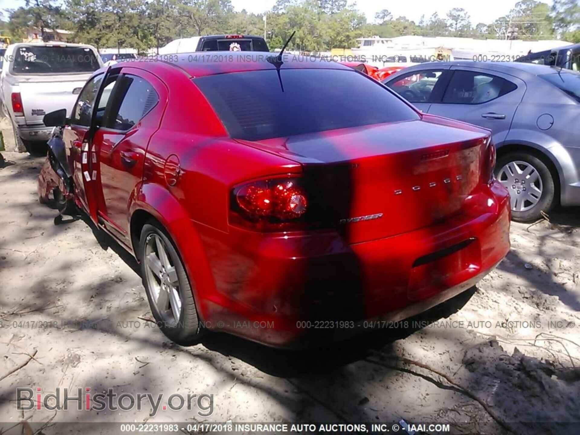 2013 Dodge Avenger - VIN: 1C3CDZAB7DN741359 - Фото 3