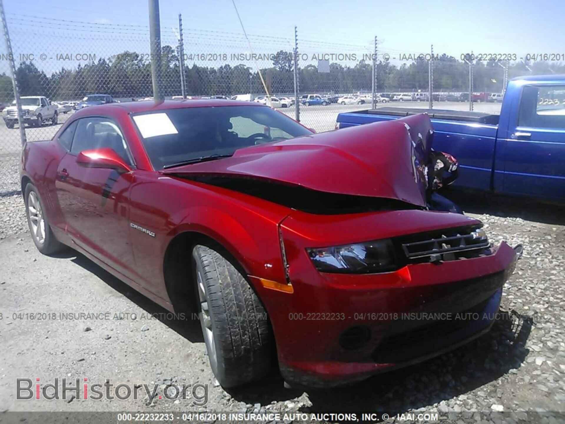 Photo 2G1FB1E30F9110826 - Chevrolet Camaro 2015
