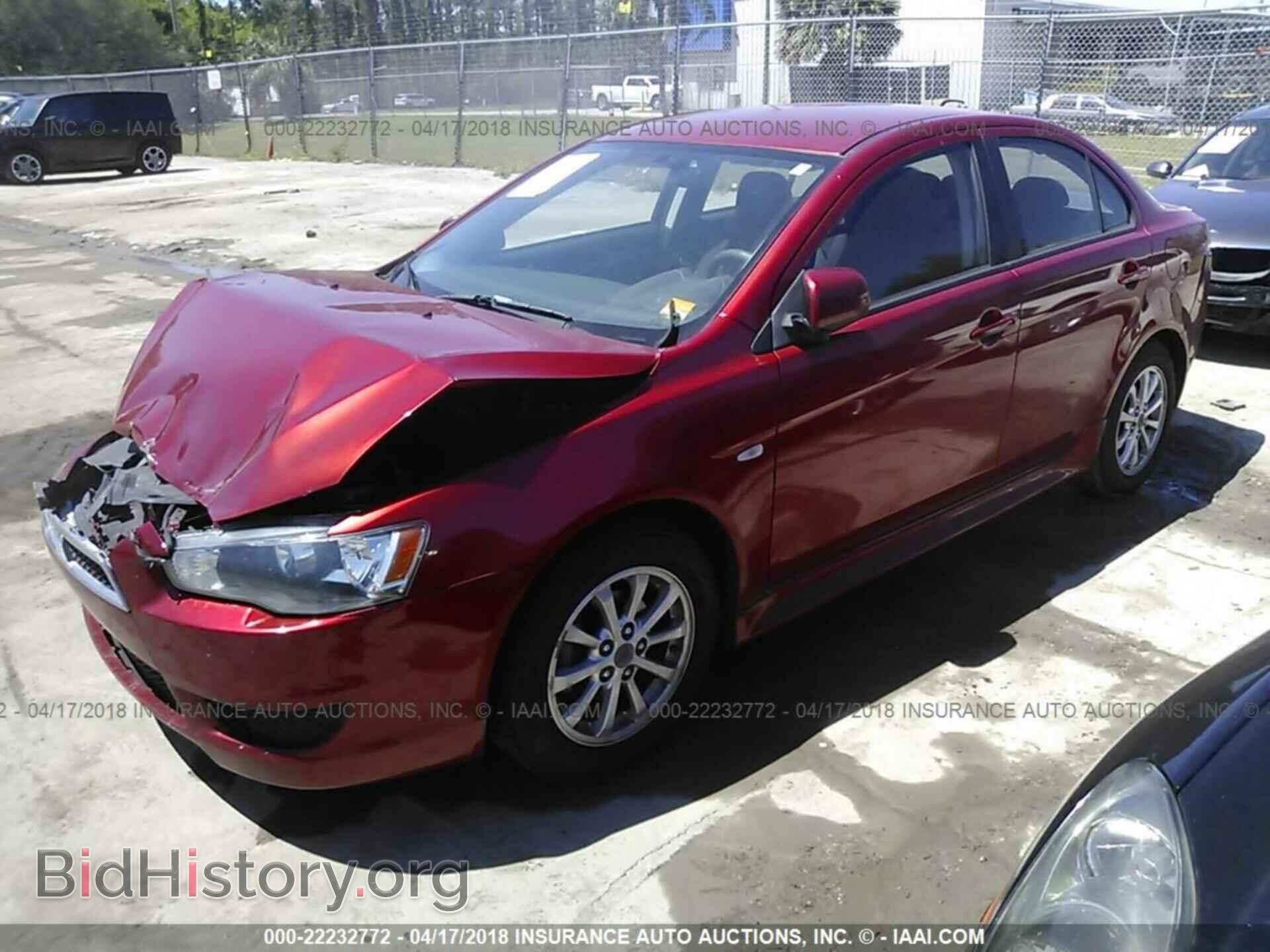 2012 Mitsubishi Lancer - VIN: JA32U2FU6CU018484 - Фото 2