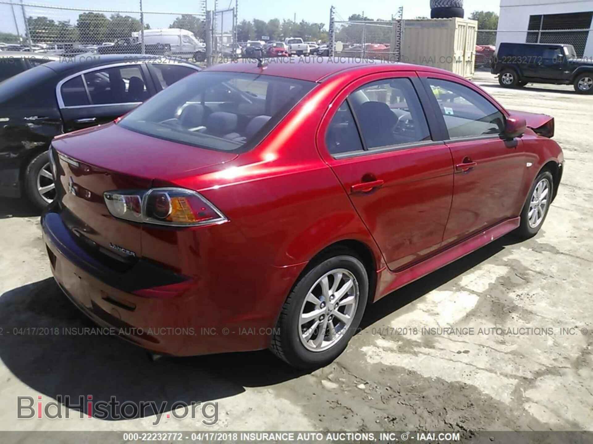 2012 Mitsubishi Lancer - VIN: JA32U2FU6CU018484 - Фото 4