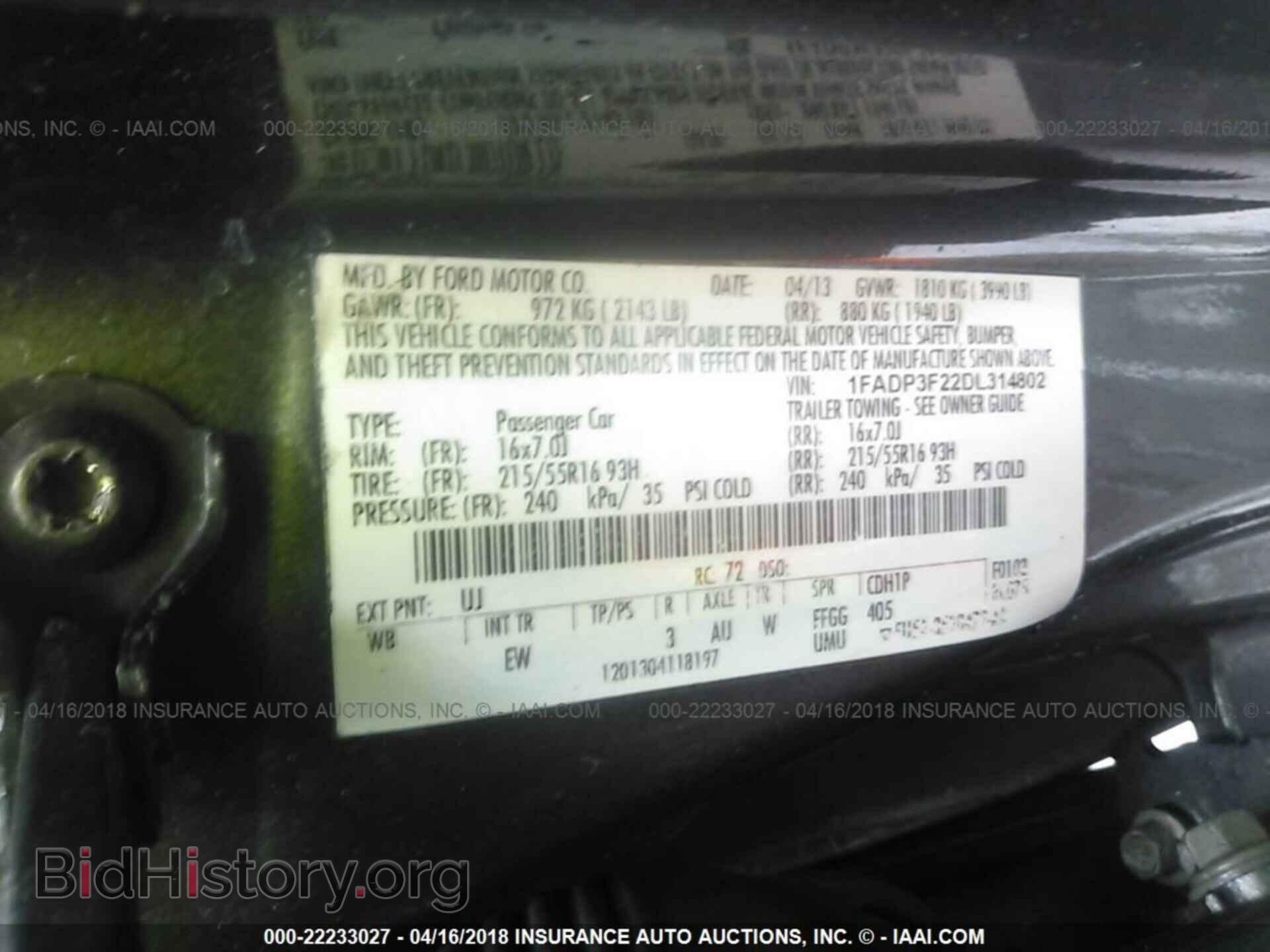 2013 Ford Focus - VIN: 1FADP3F22DL314802 - Photo 9
