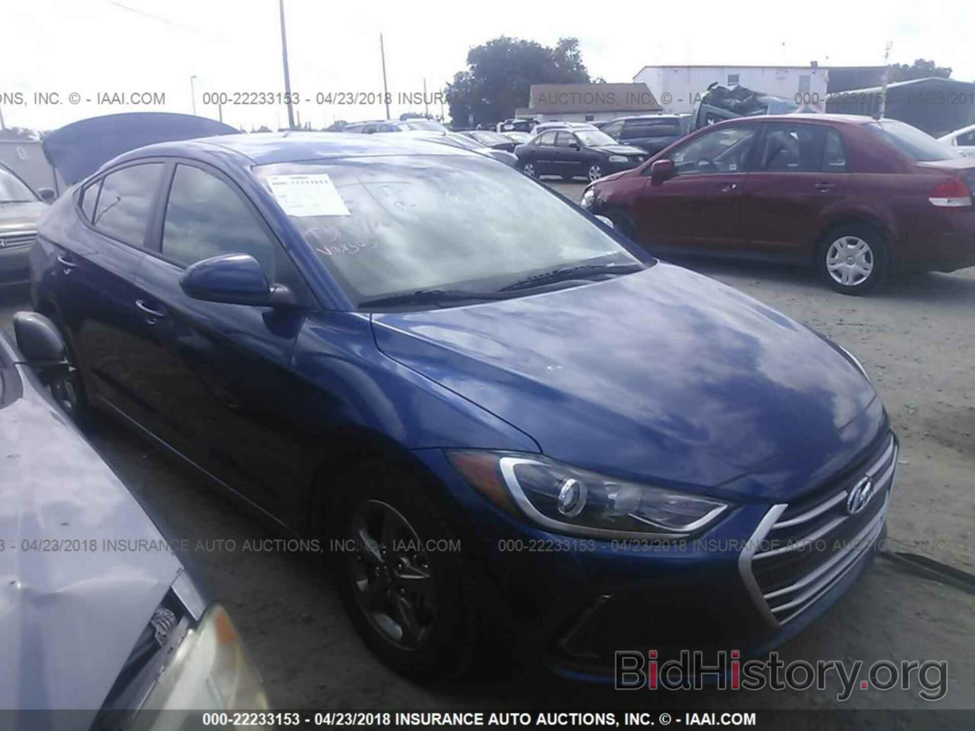 Photo 5NPD94LA6HH181445 - HYUNDAI ELANTRA 2017