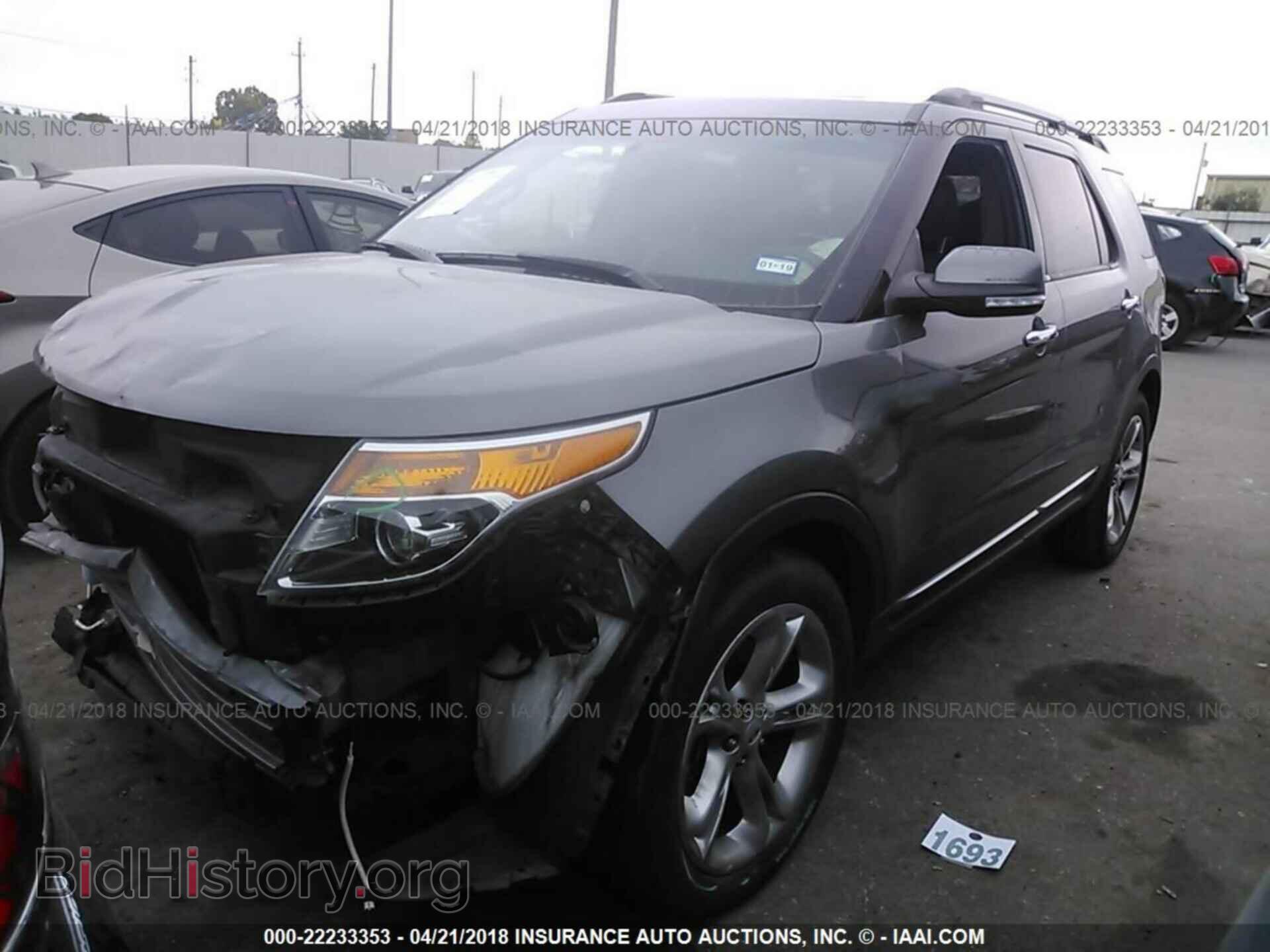 2014 Ford Explorer - VIN: 1FM5K7F85EGB23938 - Фото 2