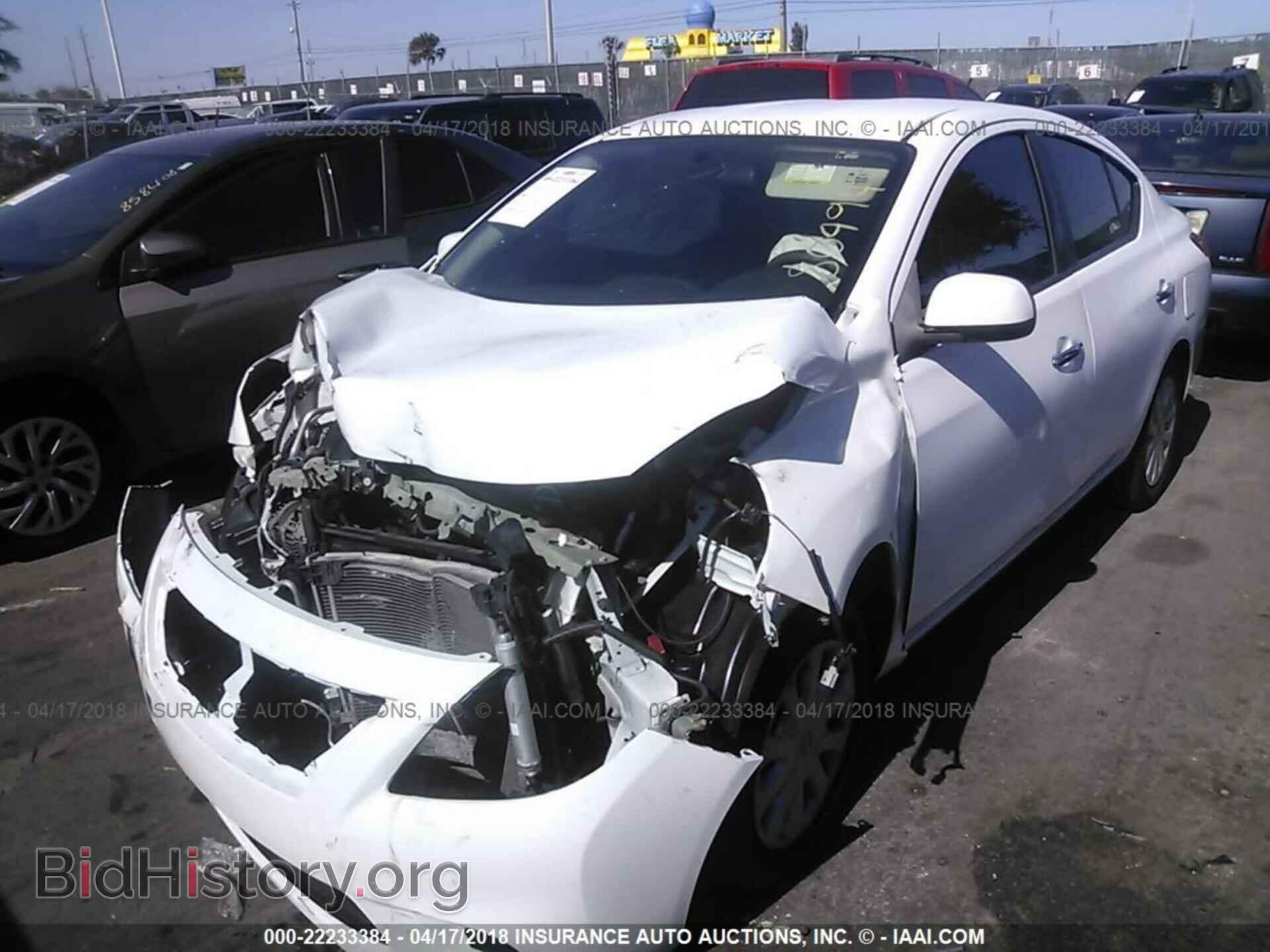 2012 Nissan Versa - VIN: 3N1CN7AP7CL804941 - Фото 2