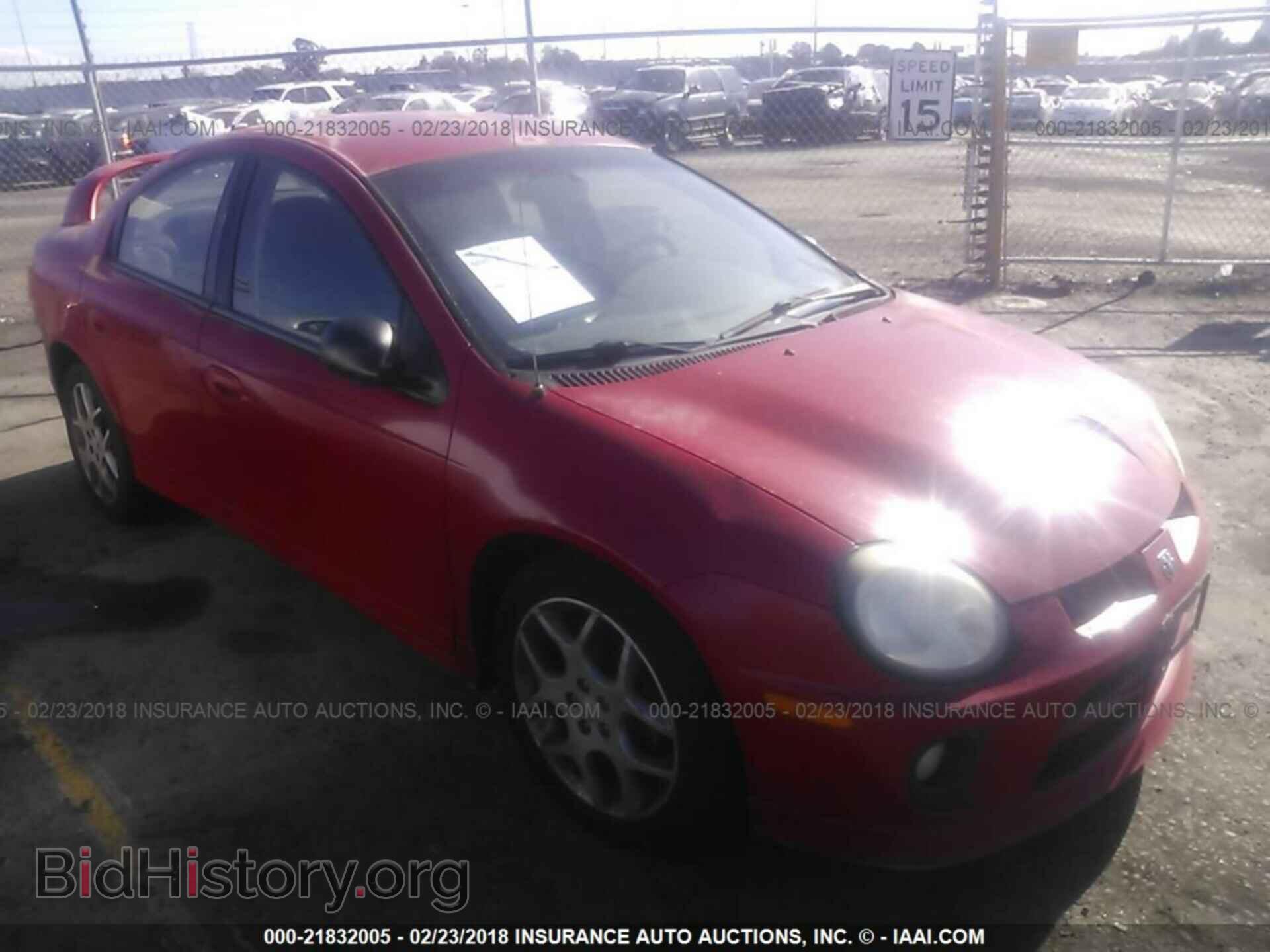 Photo 1B3ES66S93D202247 - DODGE NEON 2003