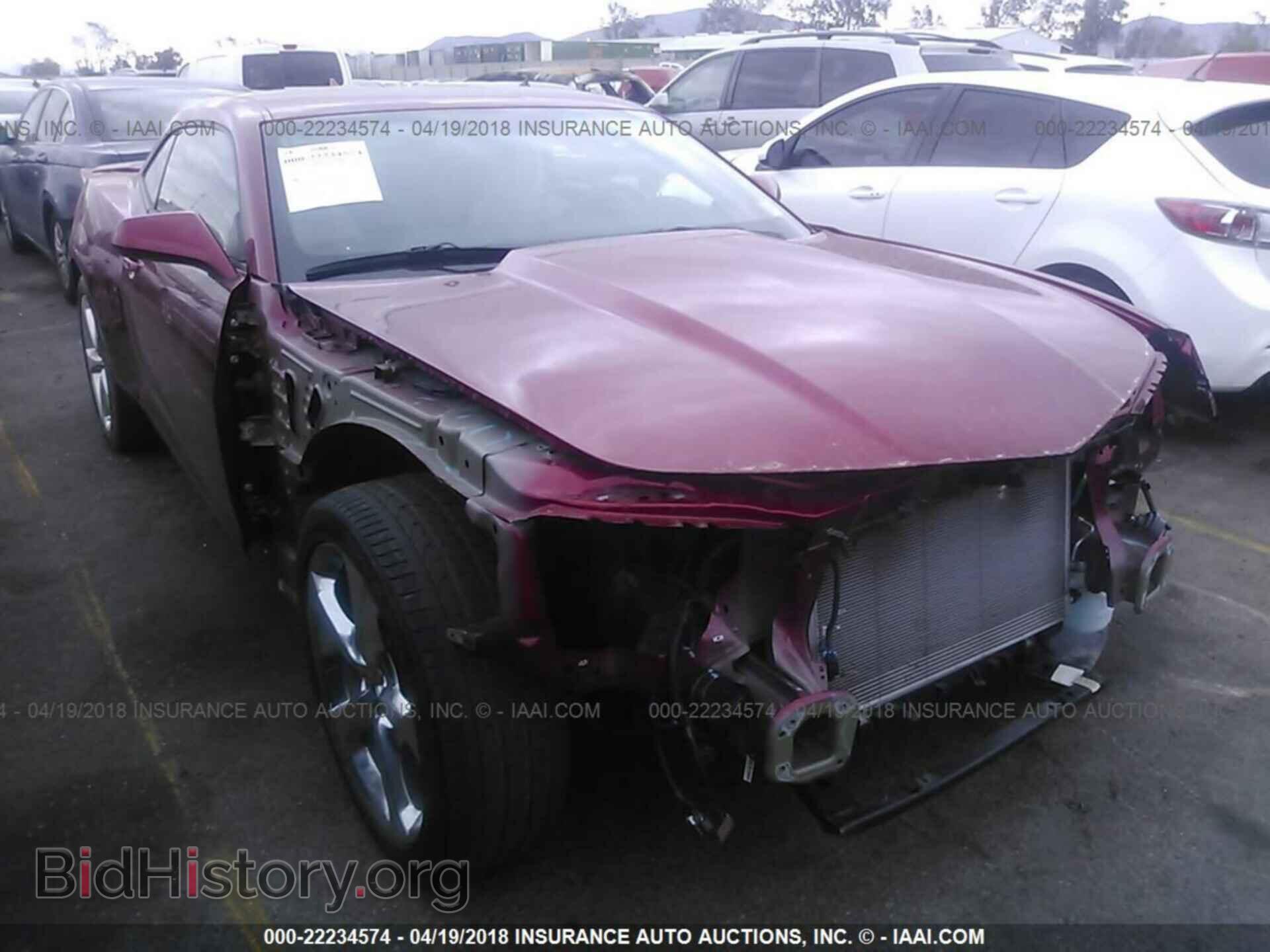 Фотография 2G1FB1E33E9272495 - Chevrolet Camaro 2014