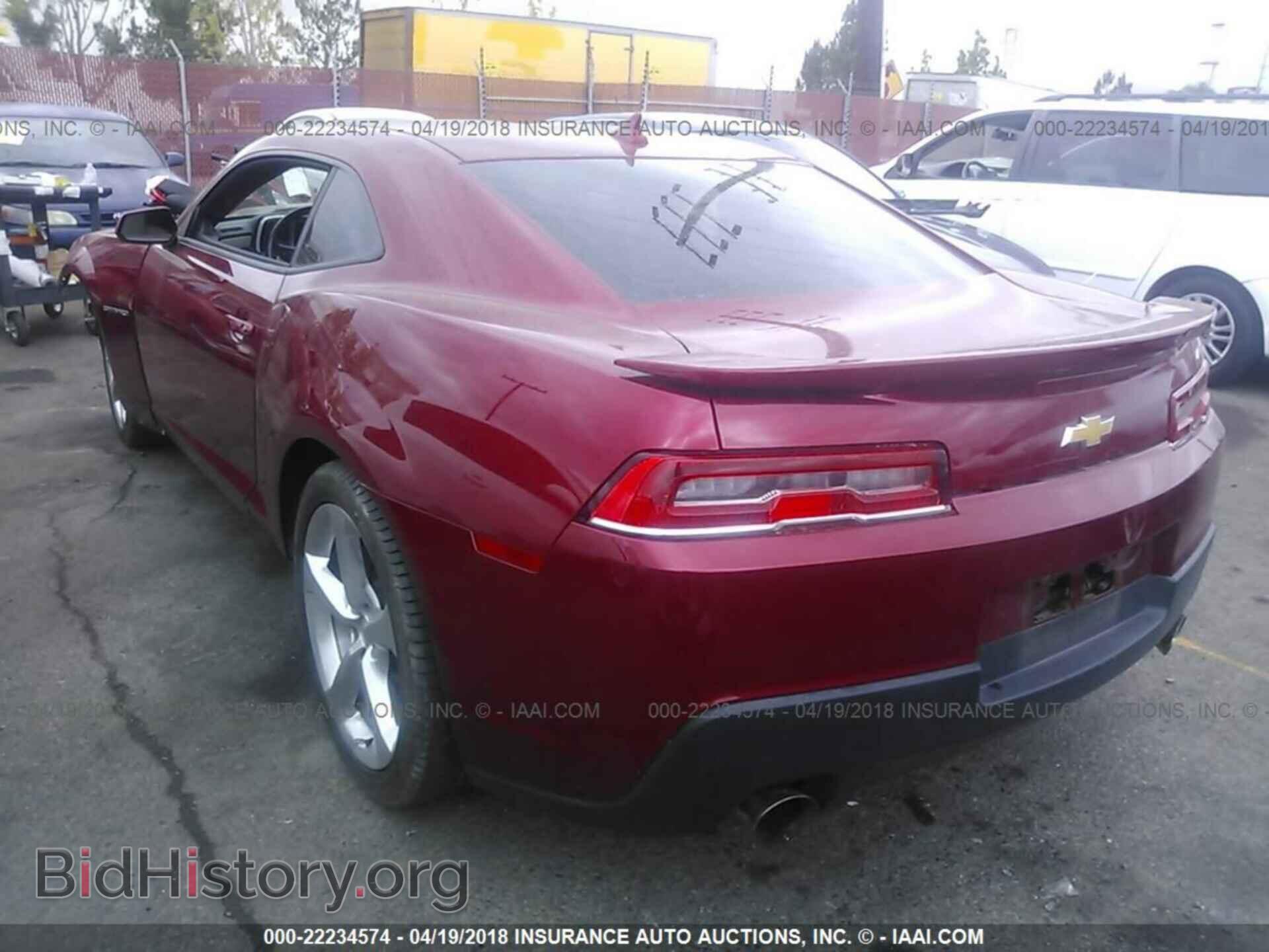2014 Chevrolet Camaro - VIN: 2G1FB1E33E9272495 - Фото 3