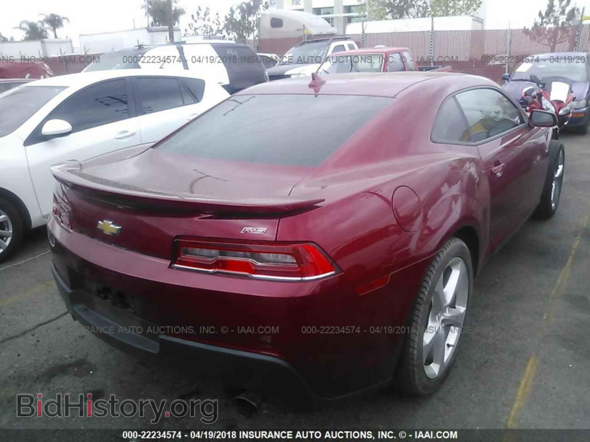 2014 Chevrolet Camaro - VIN: 2G1FB1E33E9272495 - Фото 4