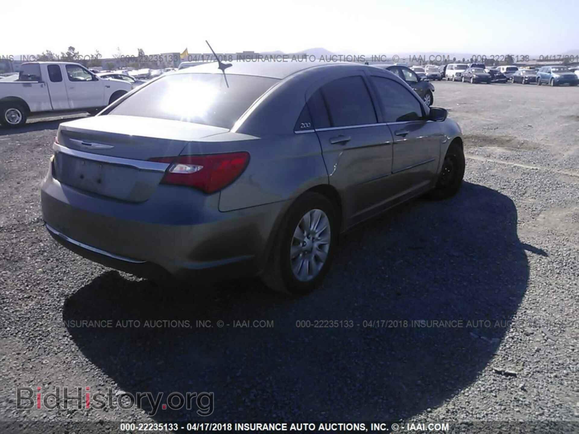 2012 Chrysler 200 - VIN: 1C3CCBAB9CN228736 - Фото 4