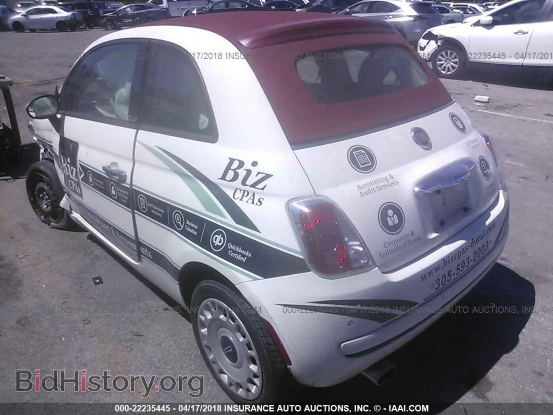 2015 Fiat 500 - VIN: 3C3CFFDR2FT642839 - Photo 3