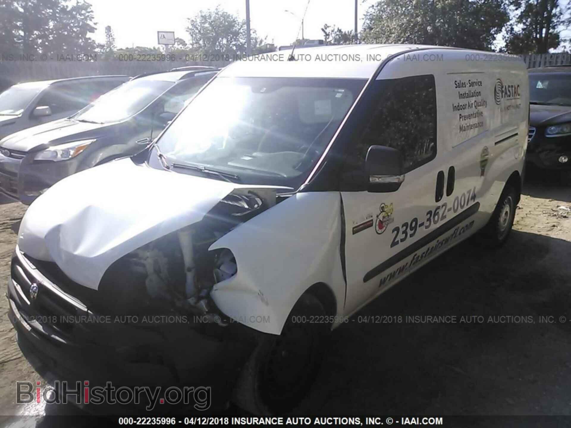 2016 Ram Promaster - VIN: ZFBERFAT9G6C70896 - Фото 2