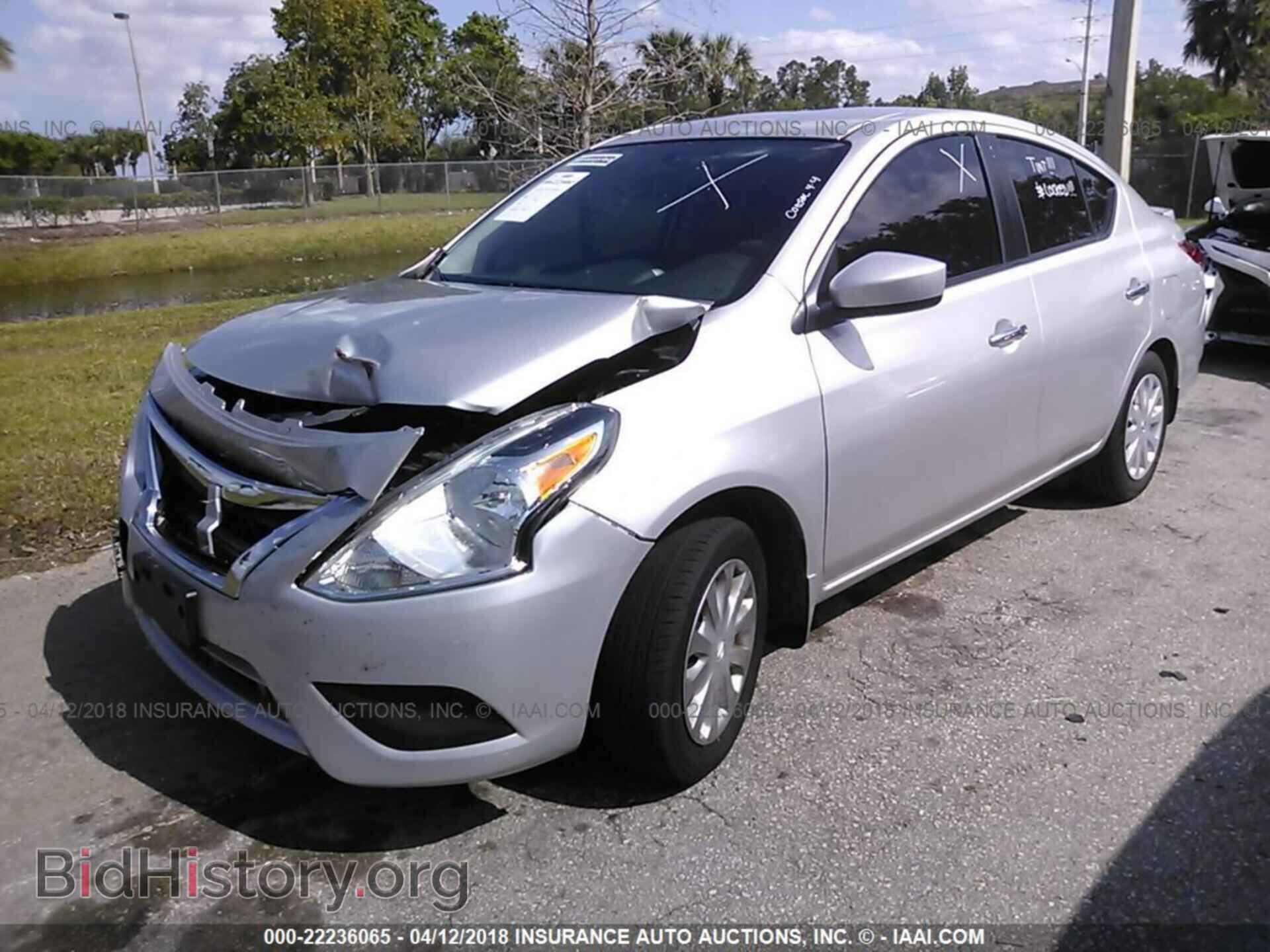 2016 Nissan Versa - VIN: 3N1CN7AP2GL911014 - Фото 2