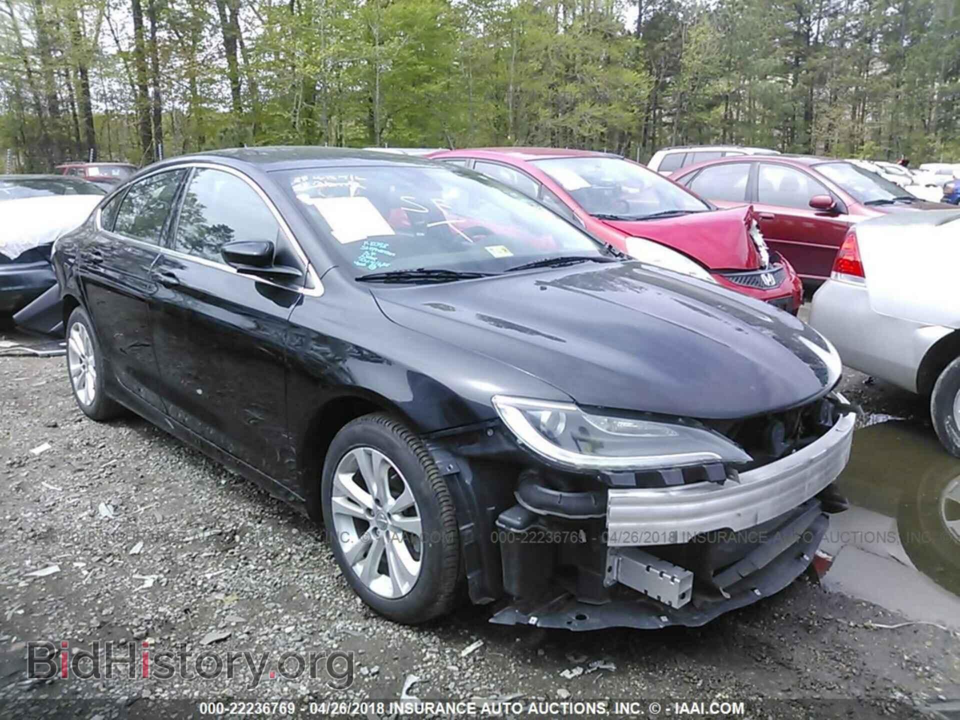 Photo 1C3CCCAB1FN696356 - Chrysler 200 2015
