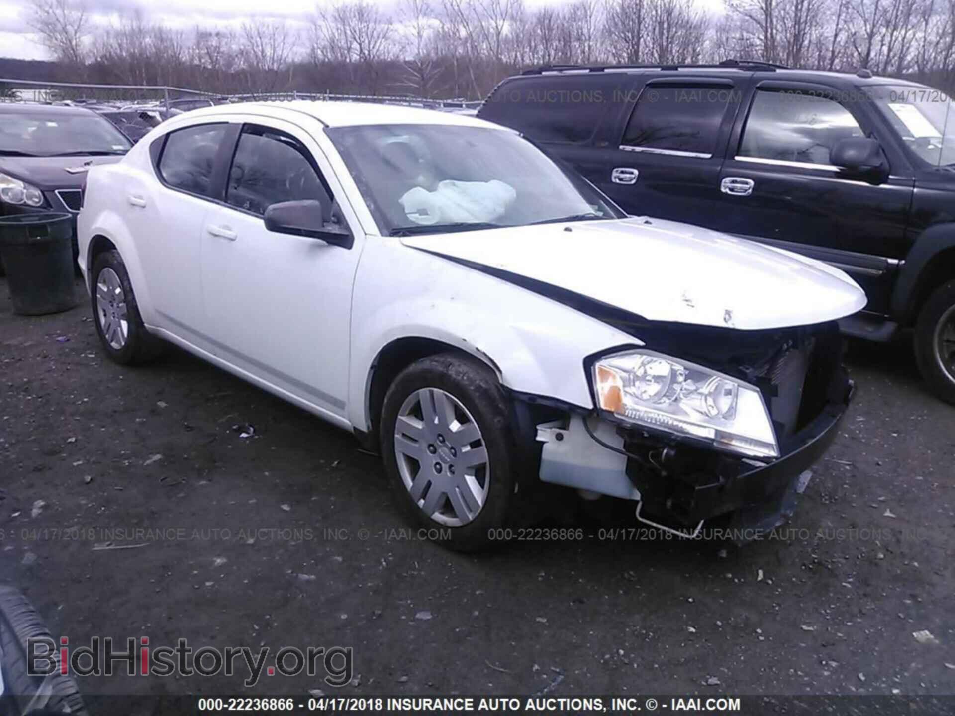 Photo 1C3CDZABXEN161816 - DODGE AVENGER 2014