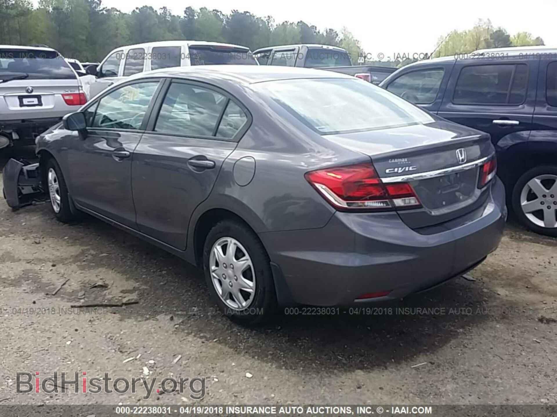 2014 Honda Civic - VIN: 2HGFB2F5XEH508628 - Фото 3