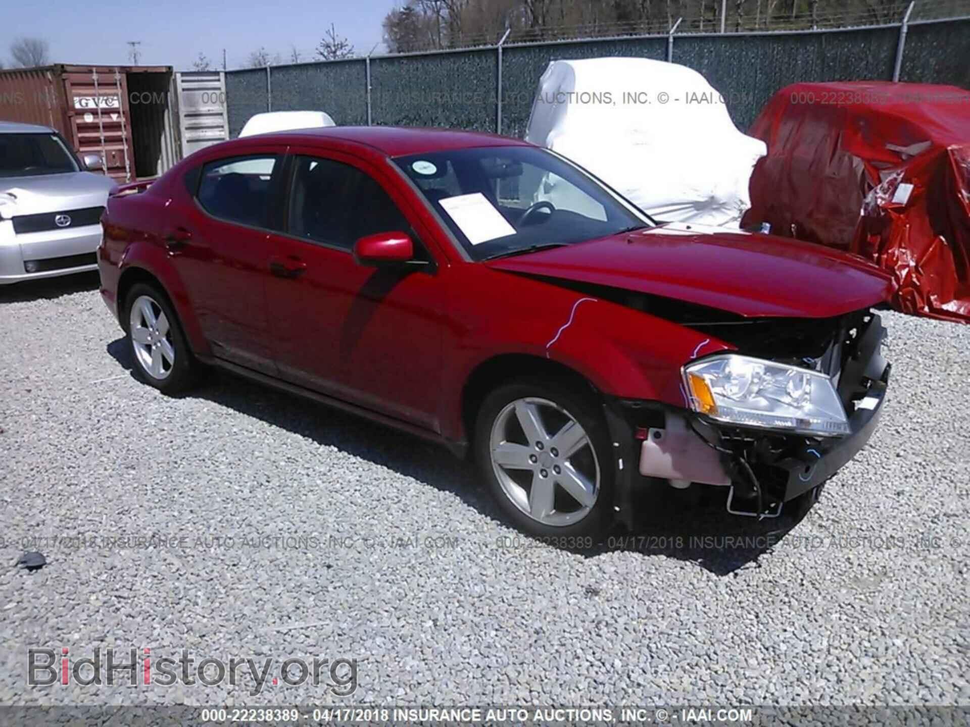 Photo 1C3CDZCB5CN213718 - Dodge Avenger 2012