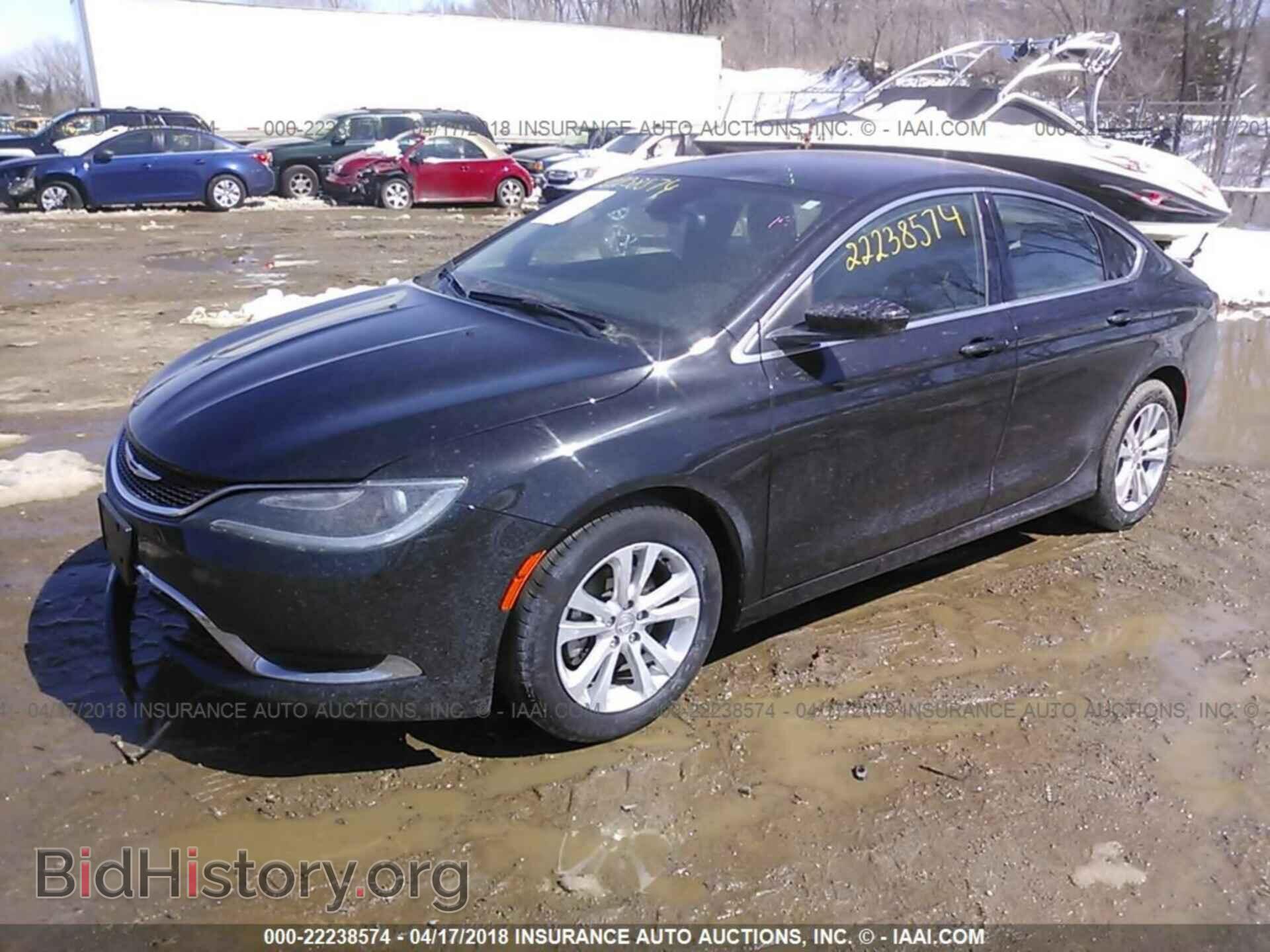 2015 Chrysler 200 - VIN: 1C3CCCAB4FN695069 - Фото 2