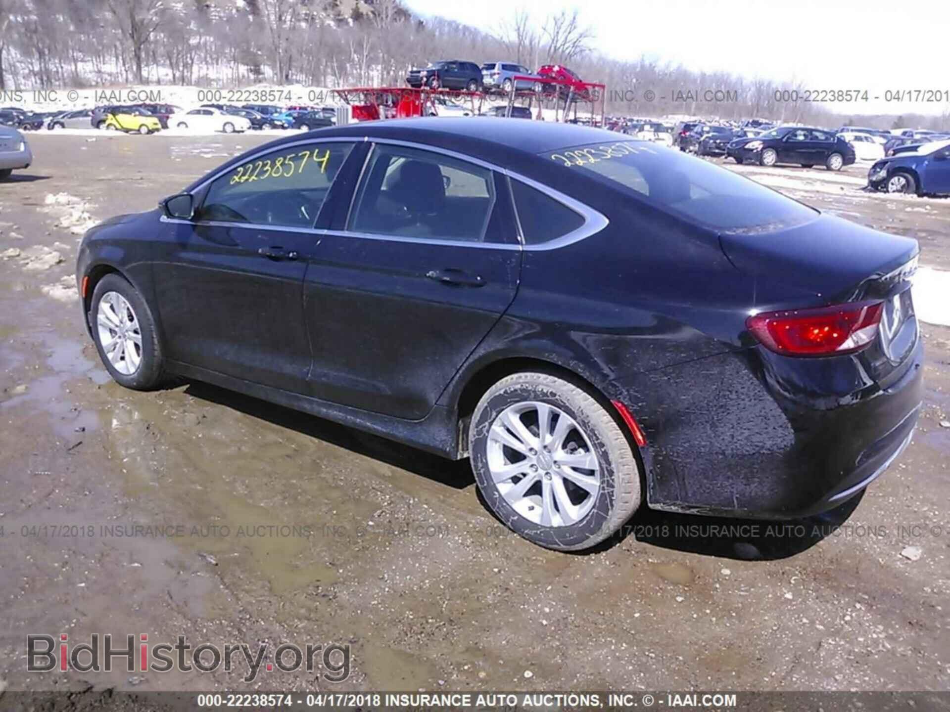 2015 Chrysler 200 - VIN: 1C3CCCAB4FN695069 - Фото 3