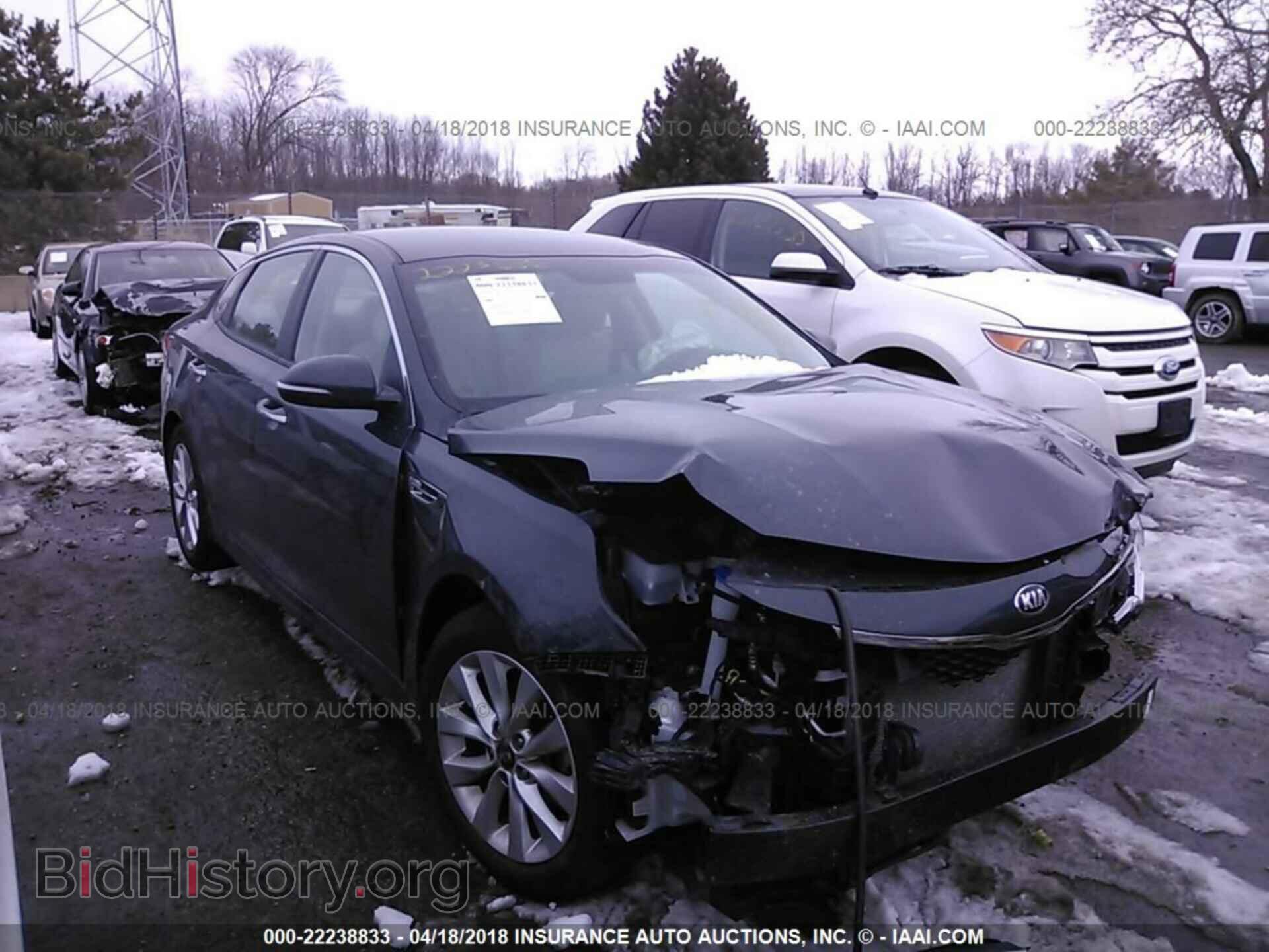 Фотография 5XXGT4L36GG061588 - Kia Optima 2016