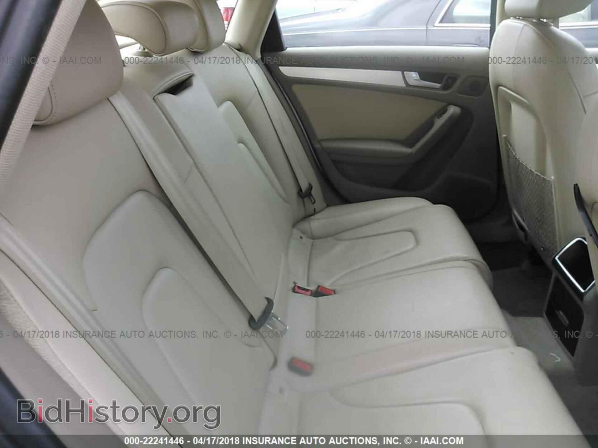 2012 Audi A4 - VIN: WAUBFAFL1CA118553 - Фото 8