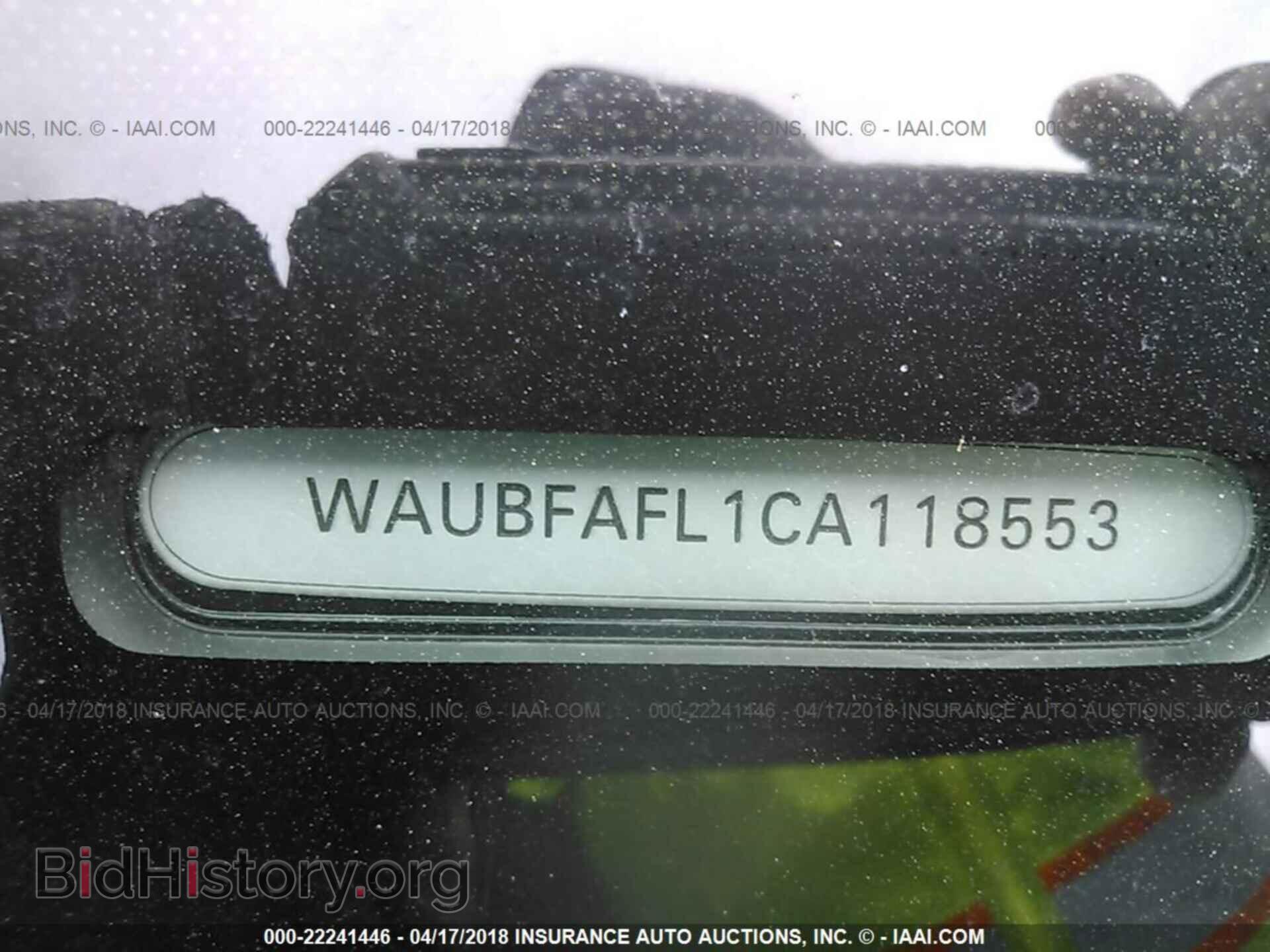 2012 Audi A4 - VIN: WAUBFAFL1CA118553 - Фото 9