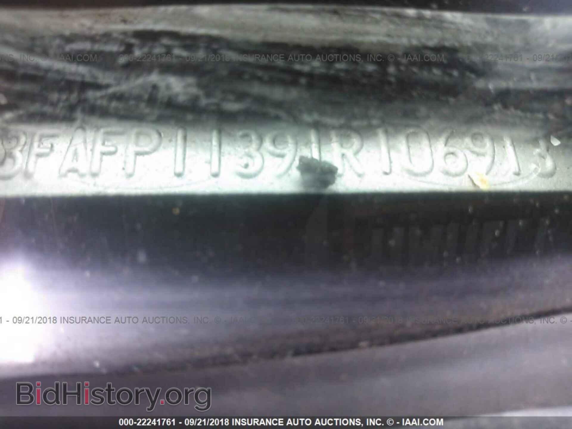 2001 FORD ESCORT - VIN: 3FAFP11391R106913 - Фото 9