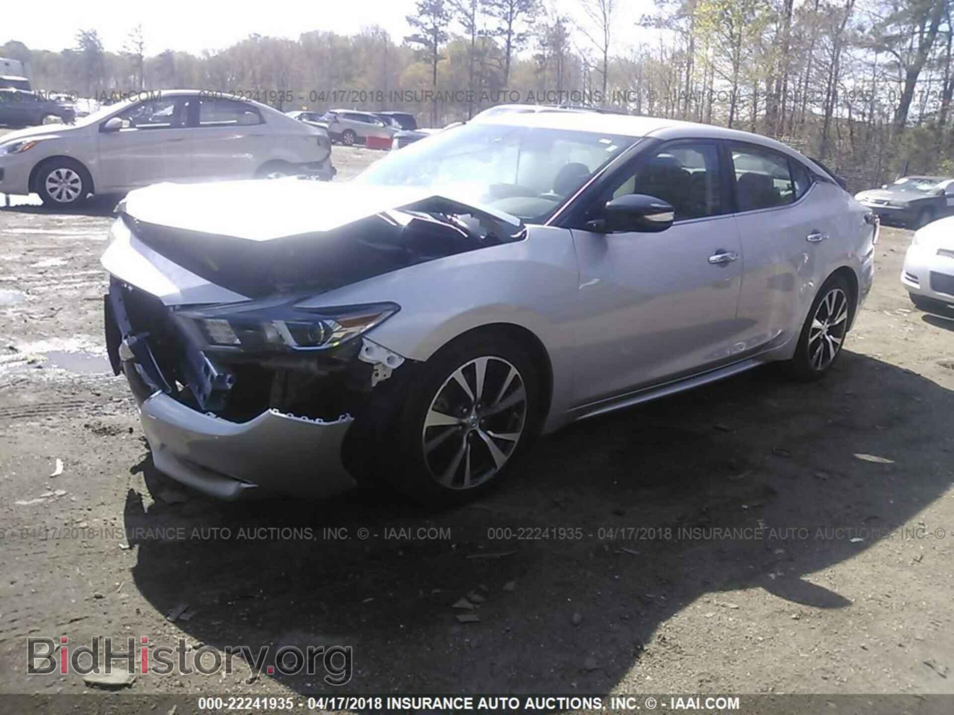 2017 Nissan Maxima - VIN: 1N4AA6AP2HC424408 - Фото 2