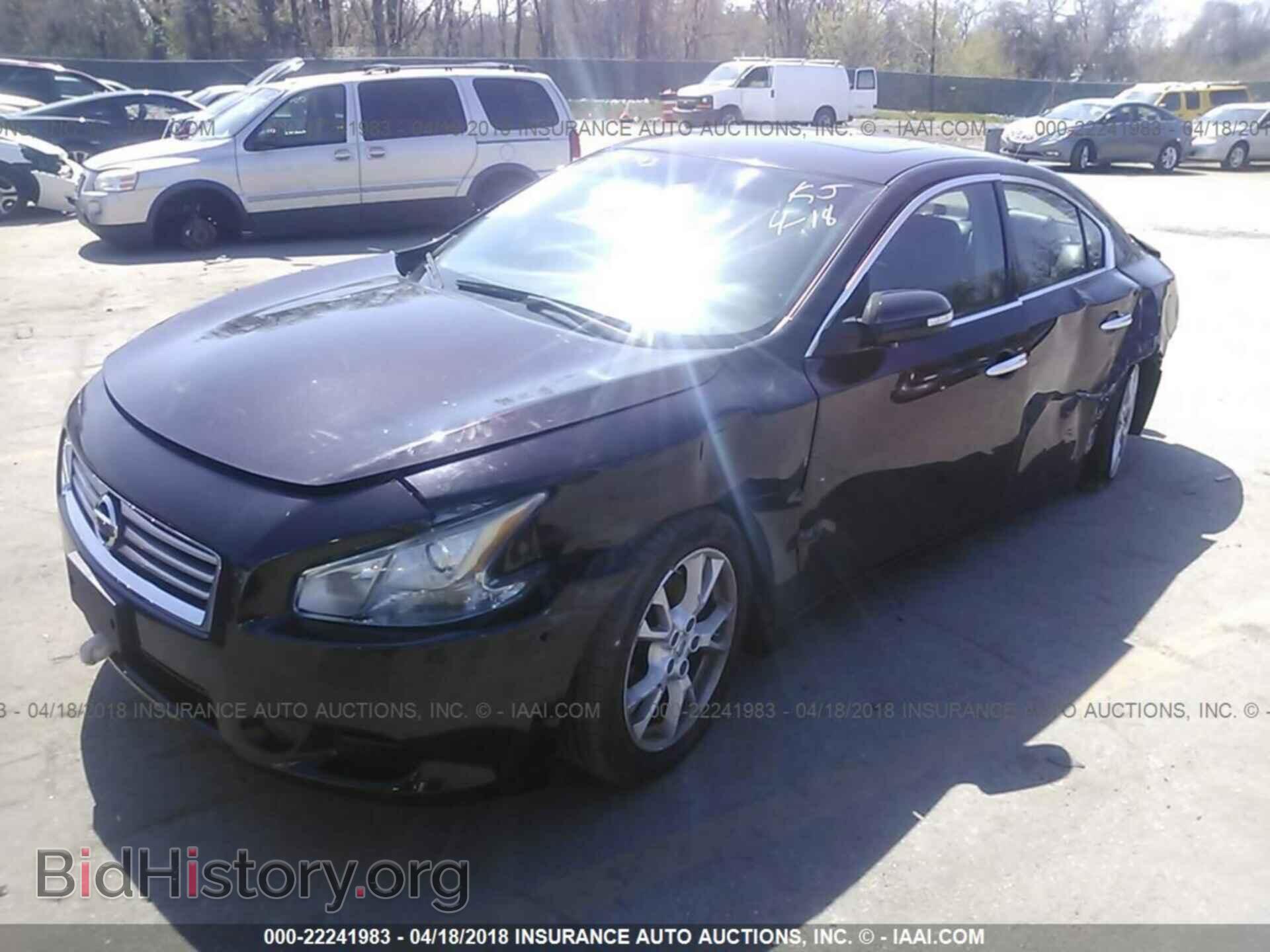 2012 Nissan Maxima - VIN: 1N4AA5AP1CC856491 - Фото 2