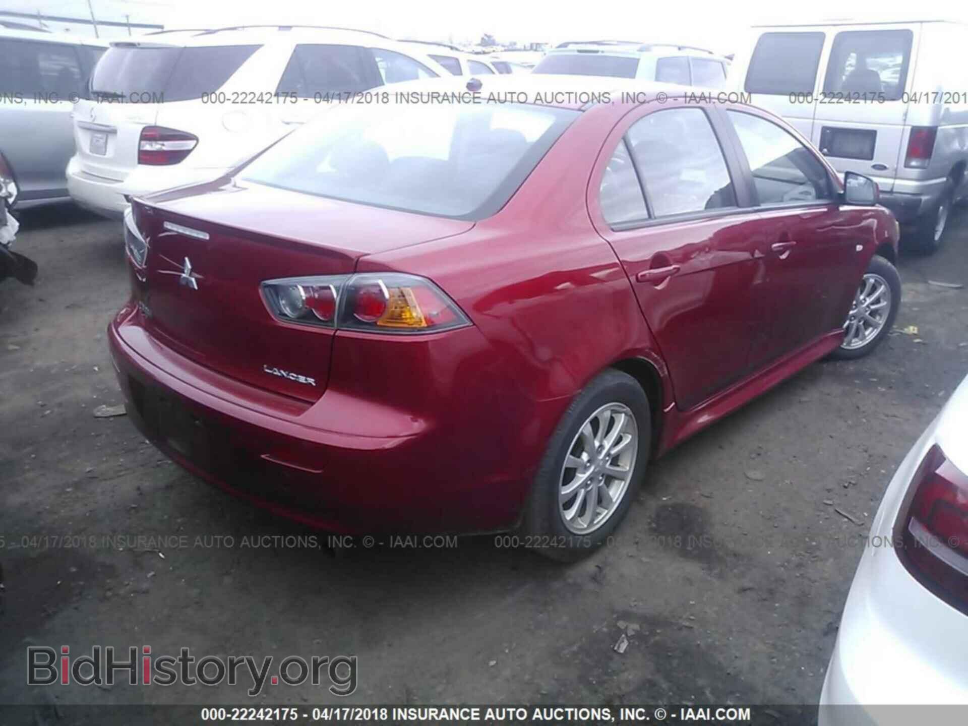 2013 Mitsubishi Lancer - VIN: JA32U2FU6DU001086 - Фото 4