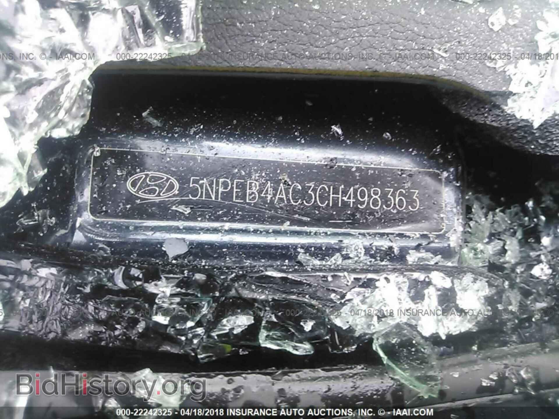 2012 Hyundai Sonata - VIN: 5NPEB4AC3CH498363 - Photo 9