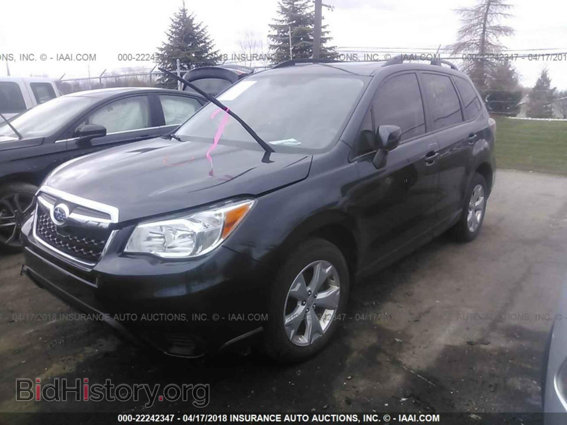 2014 Subaru Forester - VIN: JF2SJAEC0EH458078 - Фото 2