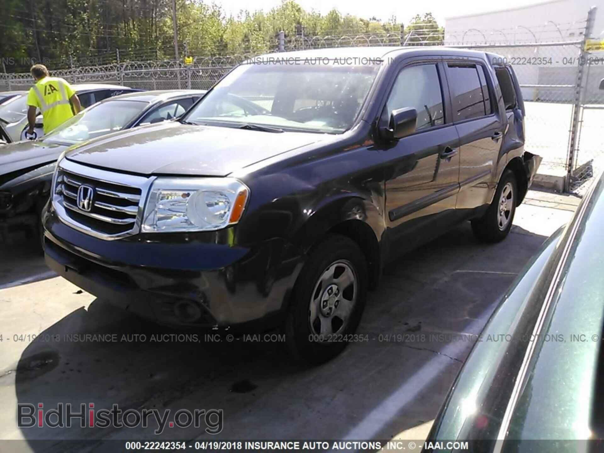 2012 Honda Pilot - VIN: 5FNYF3H20CB008565 - Фото 2