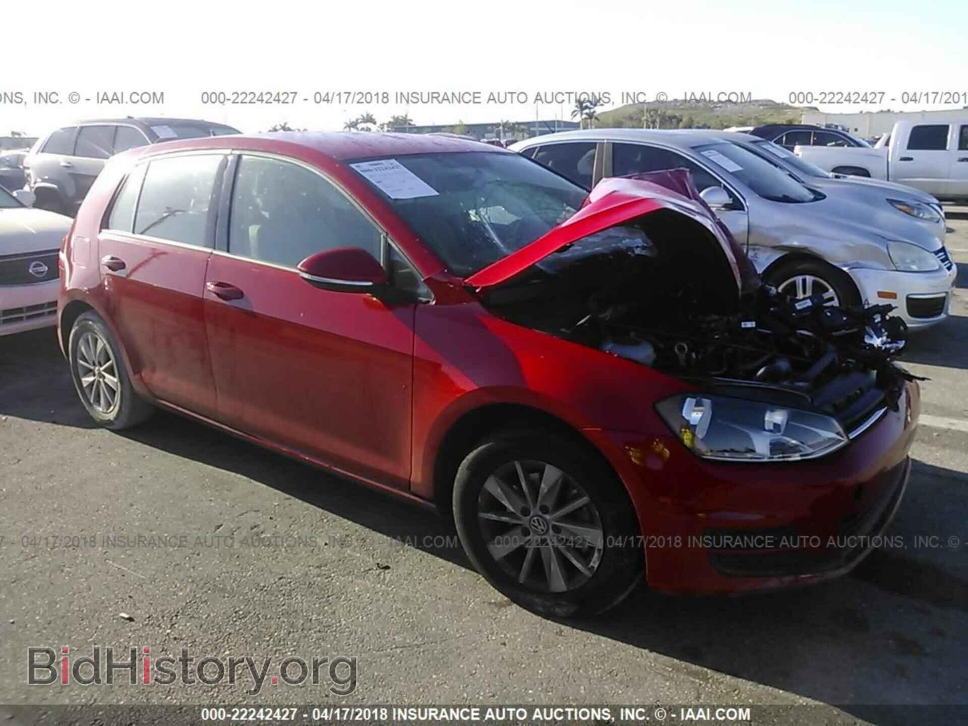 Фотография 3VW217AU8GM051413 - Volkswagen Golf 2016