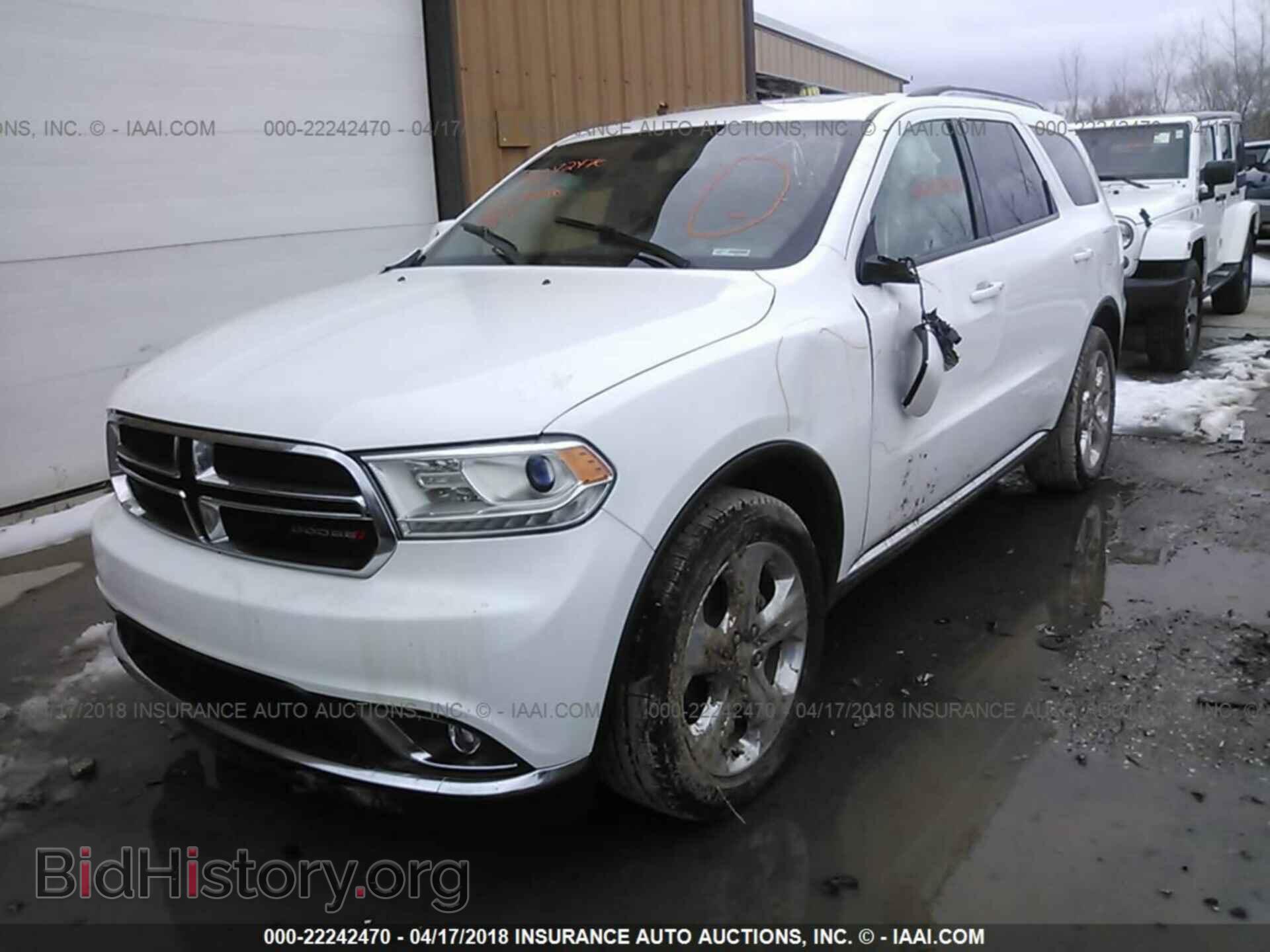 2014 Dodge Durango - VIN: 1C4RDJDG3EC586613 - Photo 2