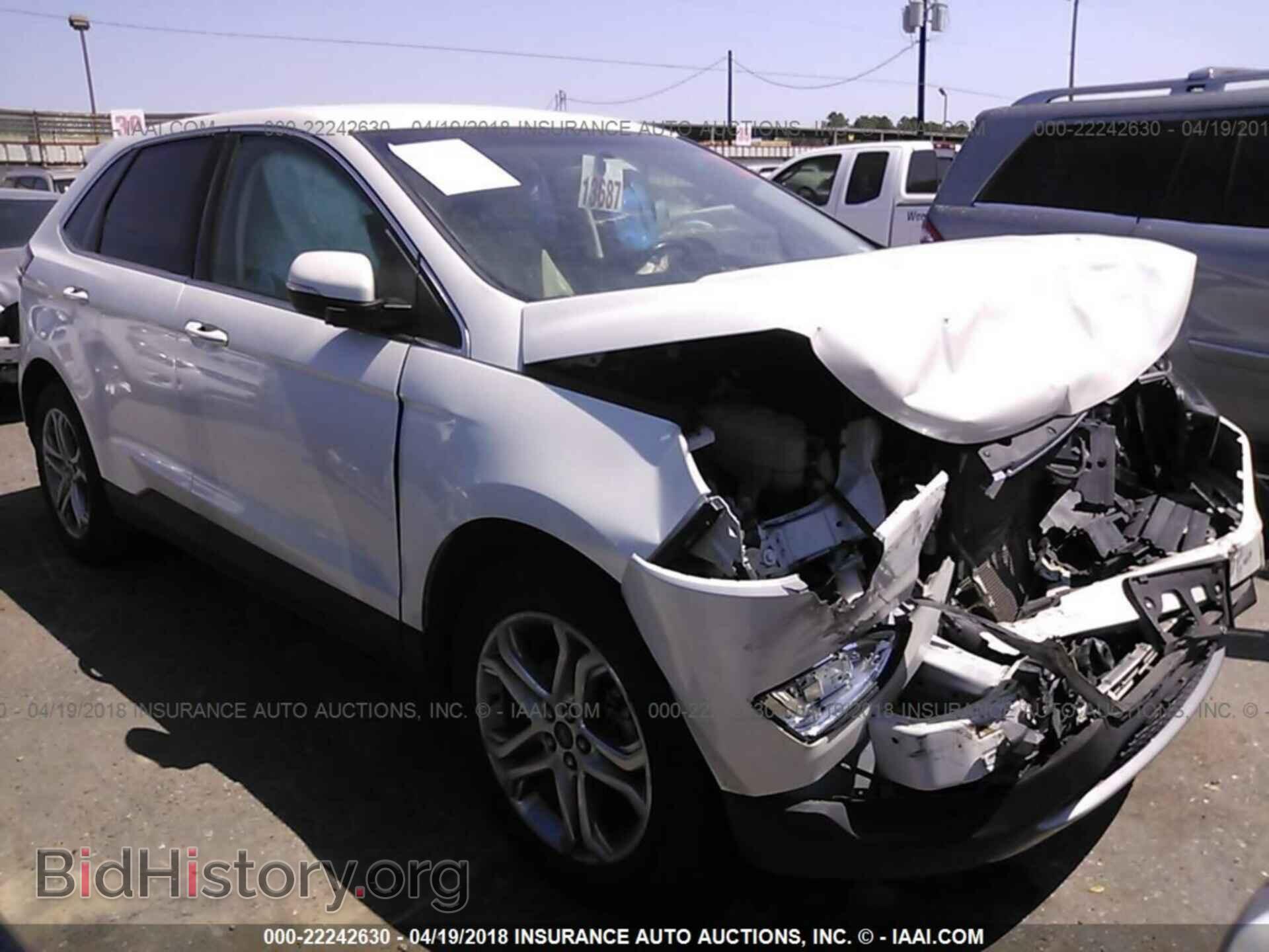 Фотография 2FMTK3K96FBB06928 - Ford Edge 2015