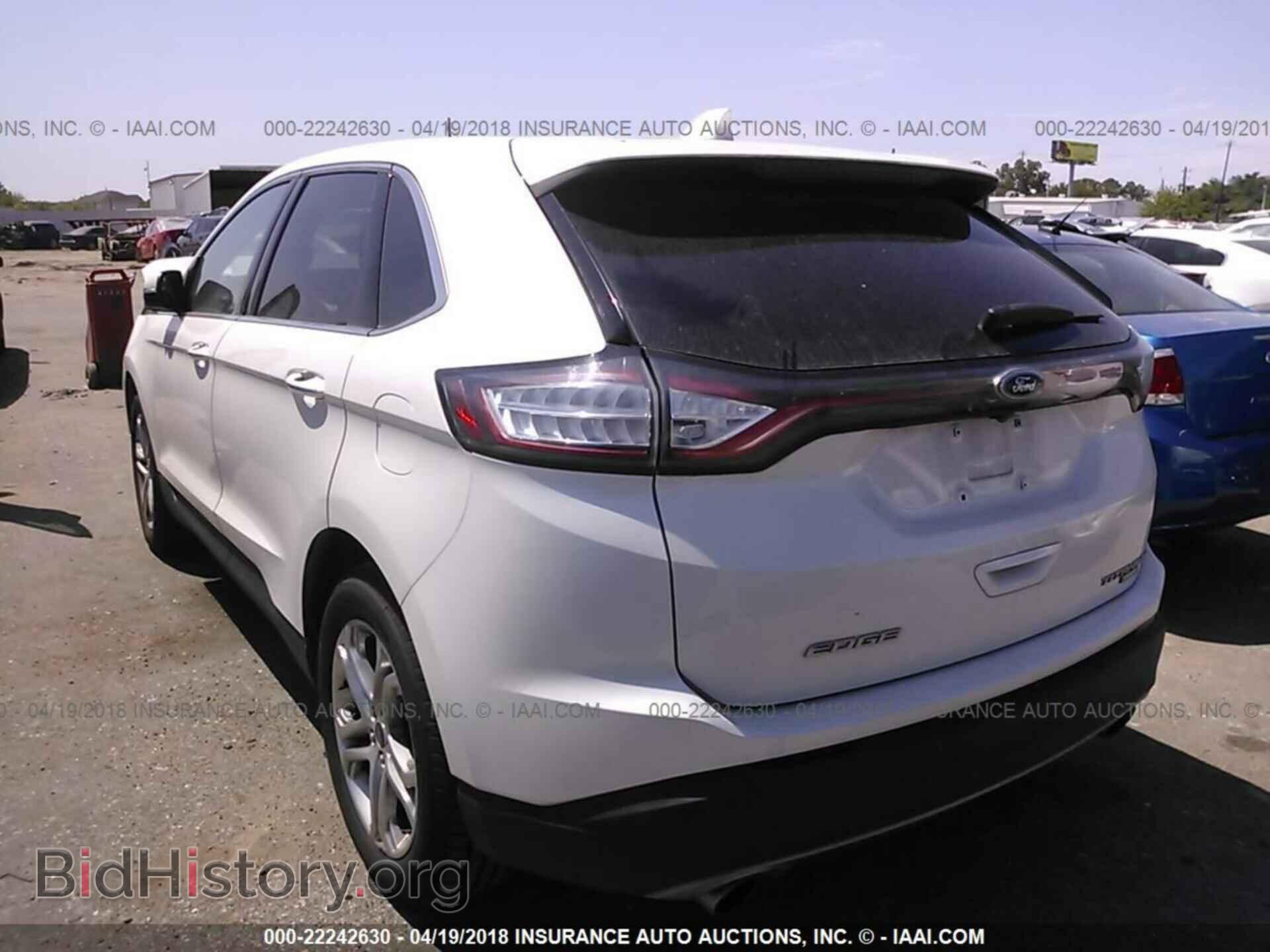 2015 Ford Edge - VIN: 2FMTK3K96FBB06928 - Фото 3