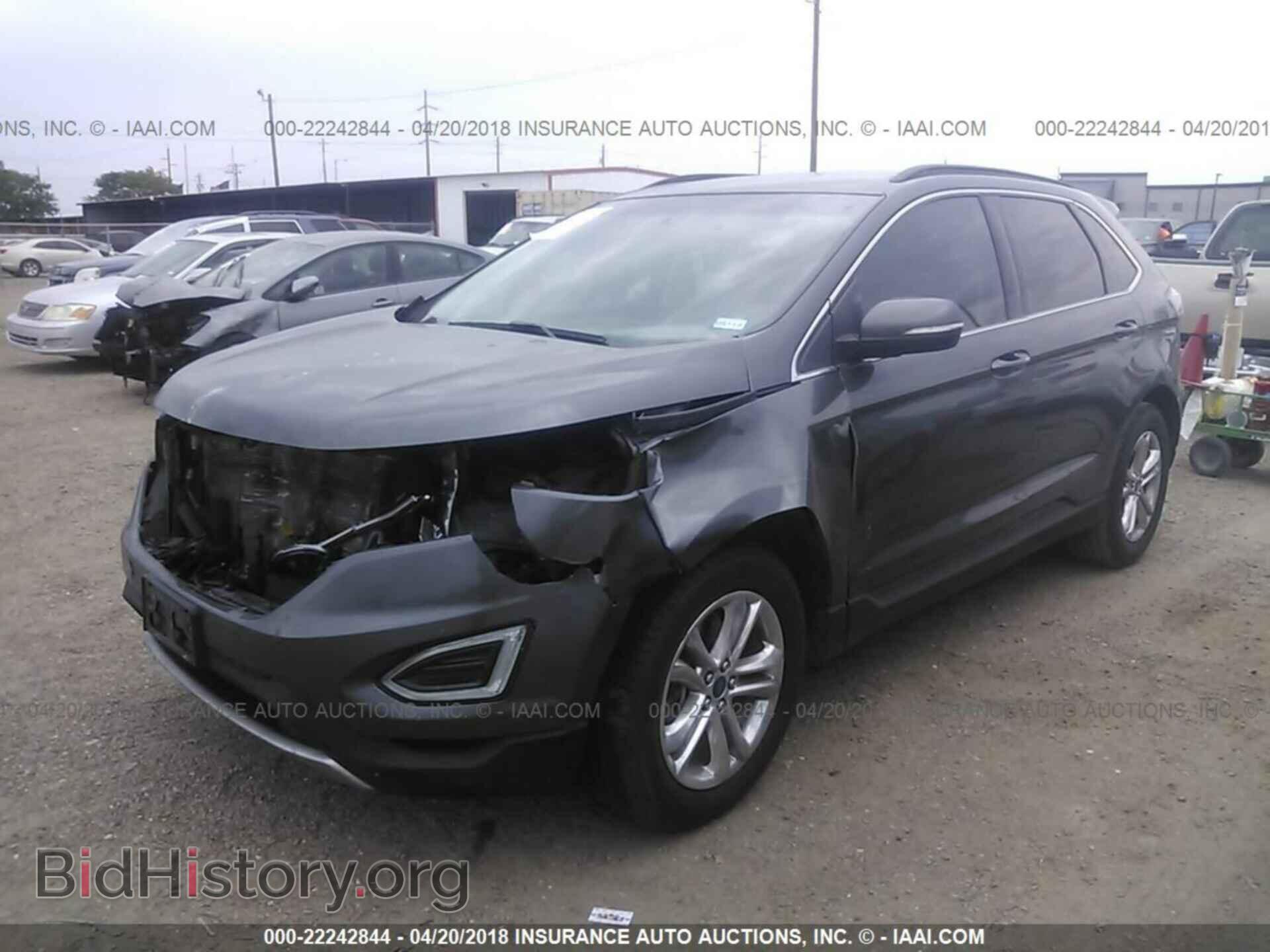 2015 Ford Edge - VIN: 2FMTK3J97FBB33525 - Фото 2