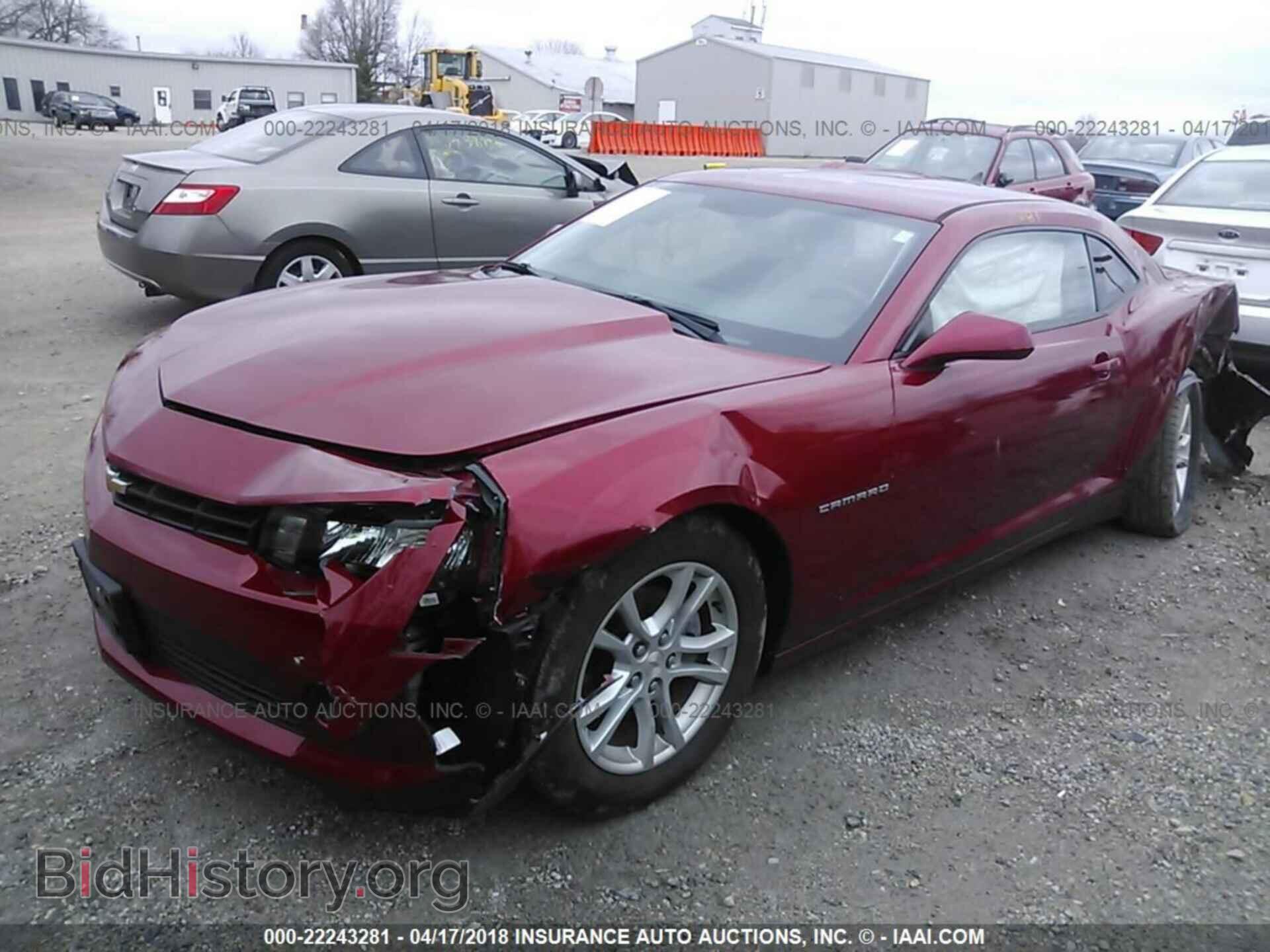 2014 Chevrolet Camaro - VIN: 2G1FB1E33E9168332 - Фото 2