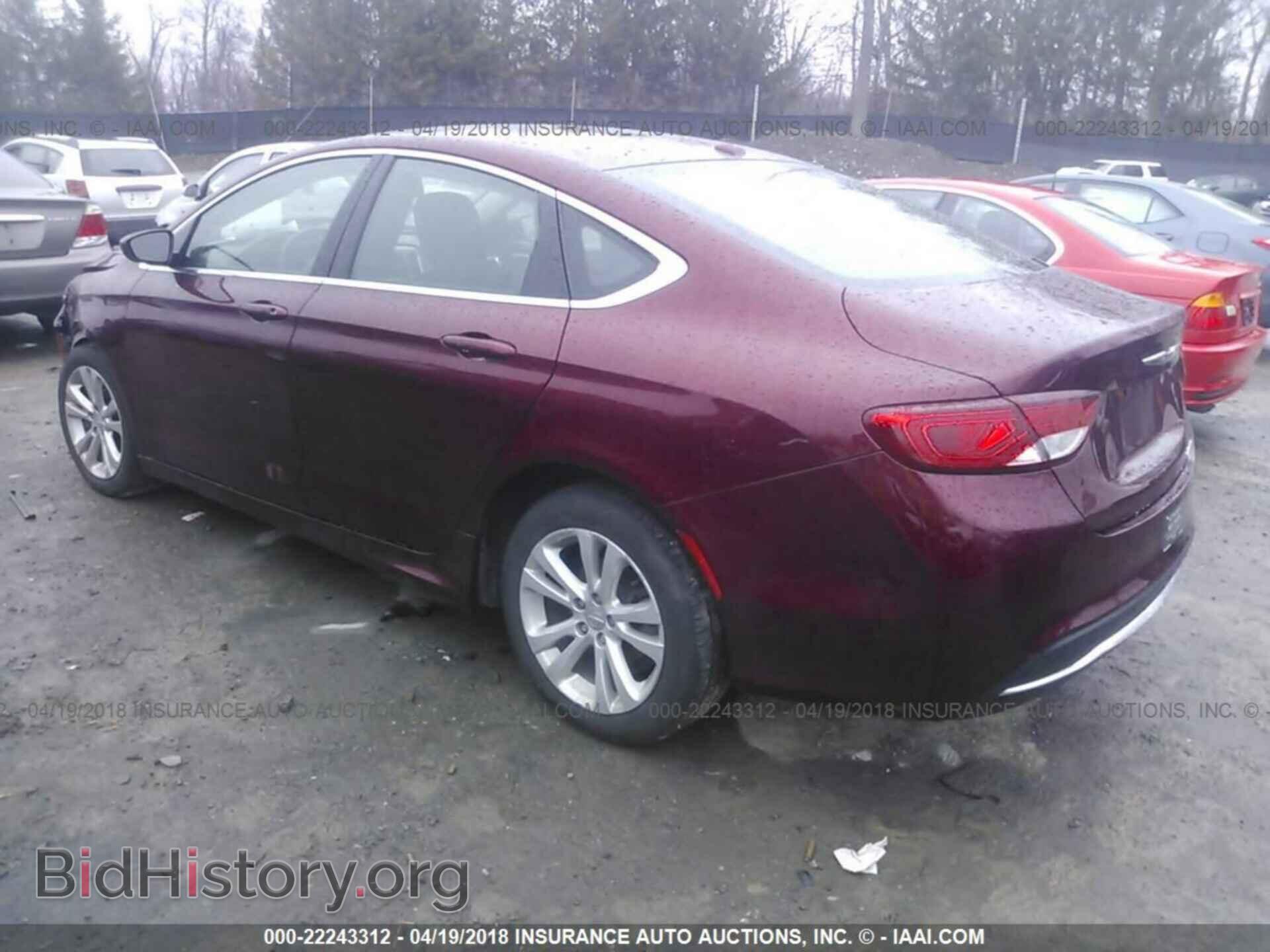 2015 Chrysler 200 - VIN: 1C3CCCAB1FN695515 - Фото 3