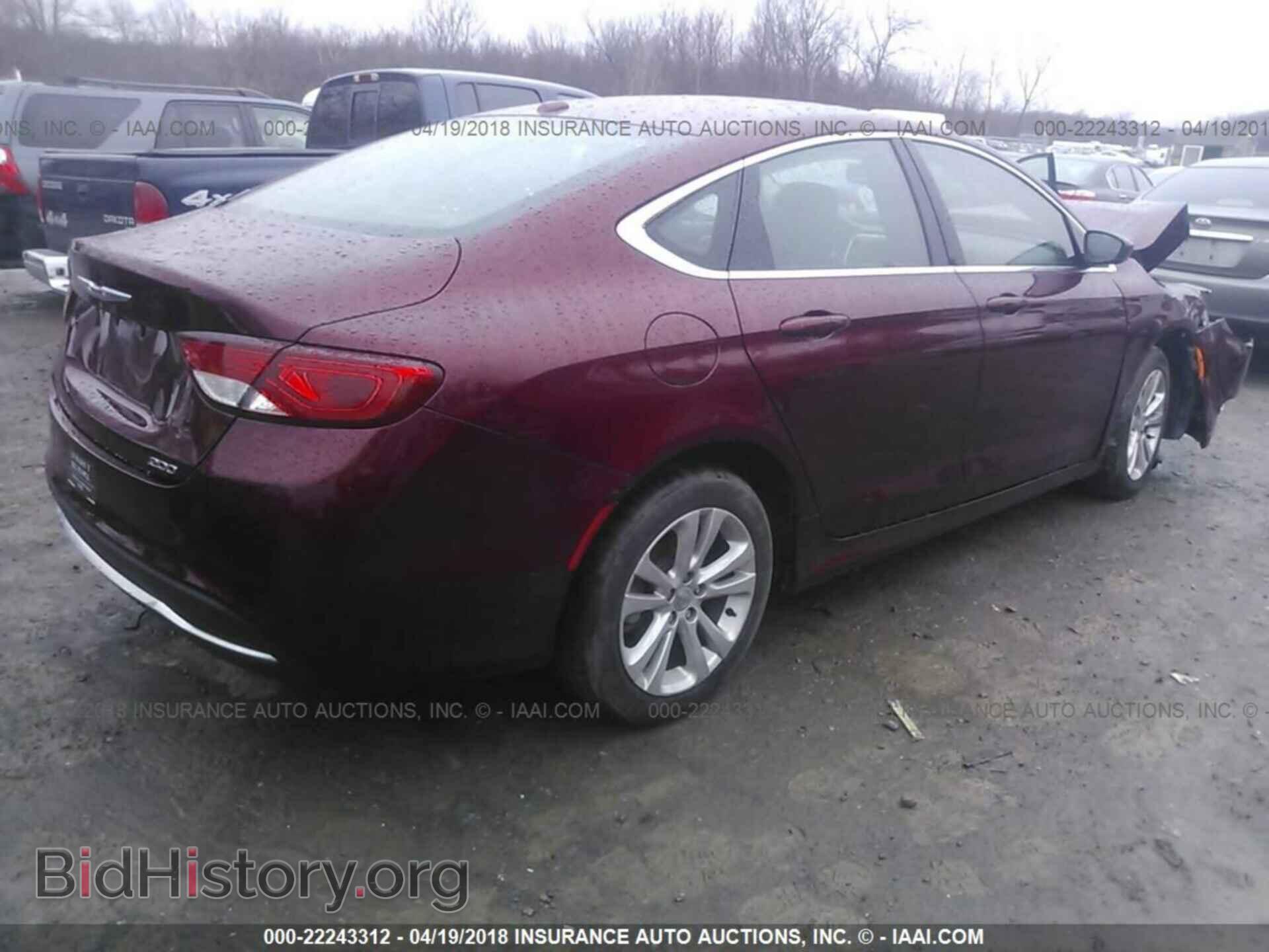 2015 Chrysler 200 - VIN: 1C3CCCAB1FN695515 - Фото 4