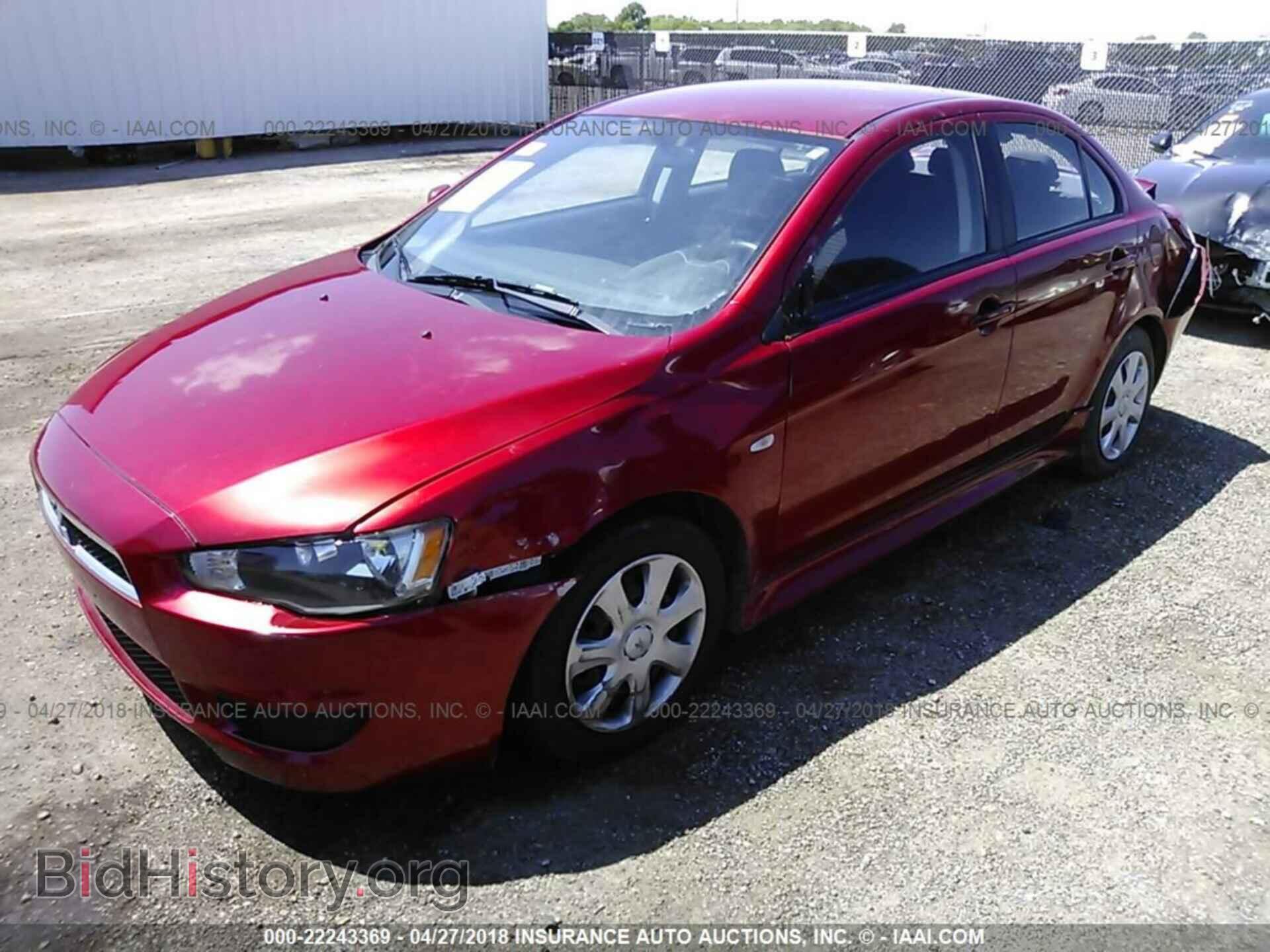2013 Mitsubishi Lancer - VIN: JA32U2FU2DU017852 - Фото 2