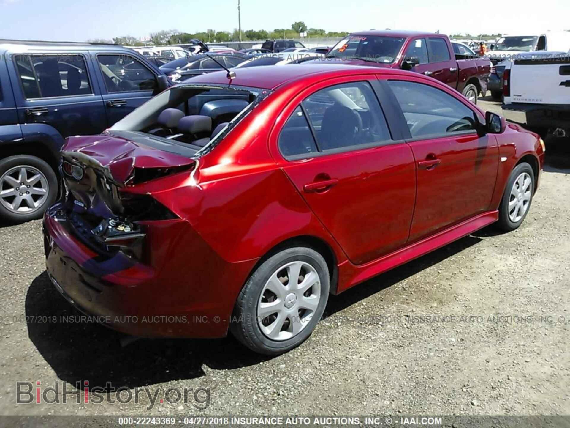 2013 Mitsubishi Lancer - VIN: JA32U2FU2DU017852 - Фото 4