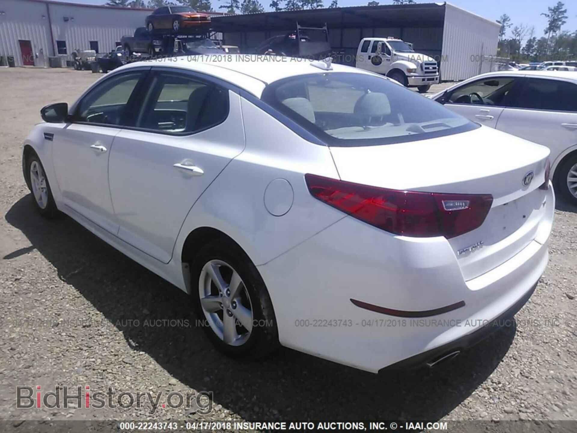 2015 Kia Optima - VIN: KNAGM4A70F5593180 - Photo 3