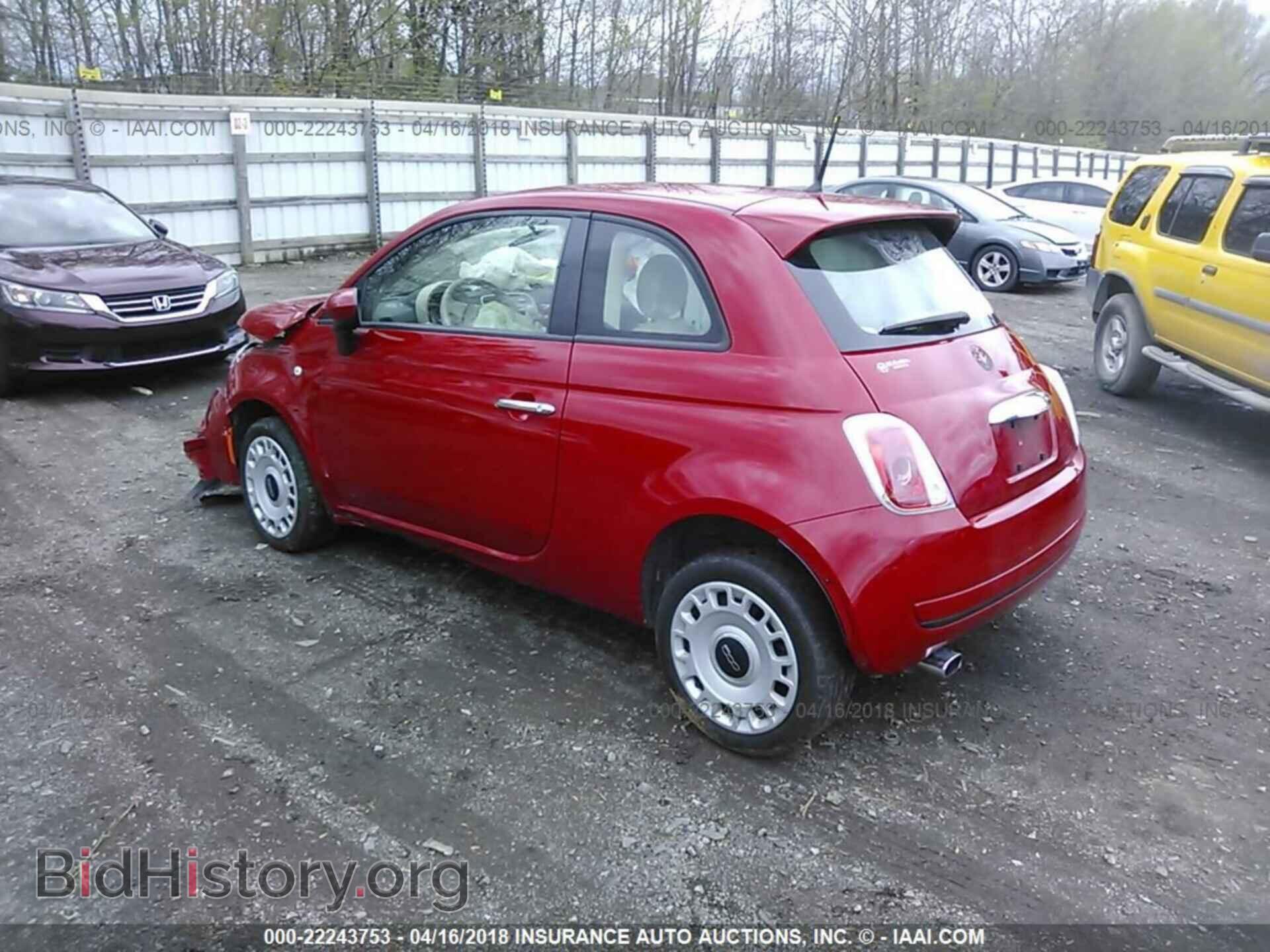 2014 Fiat 500 - VIN: 3C3CFFAR6ET169823 - Photo 3